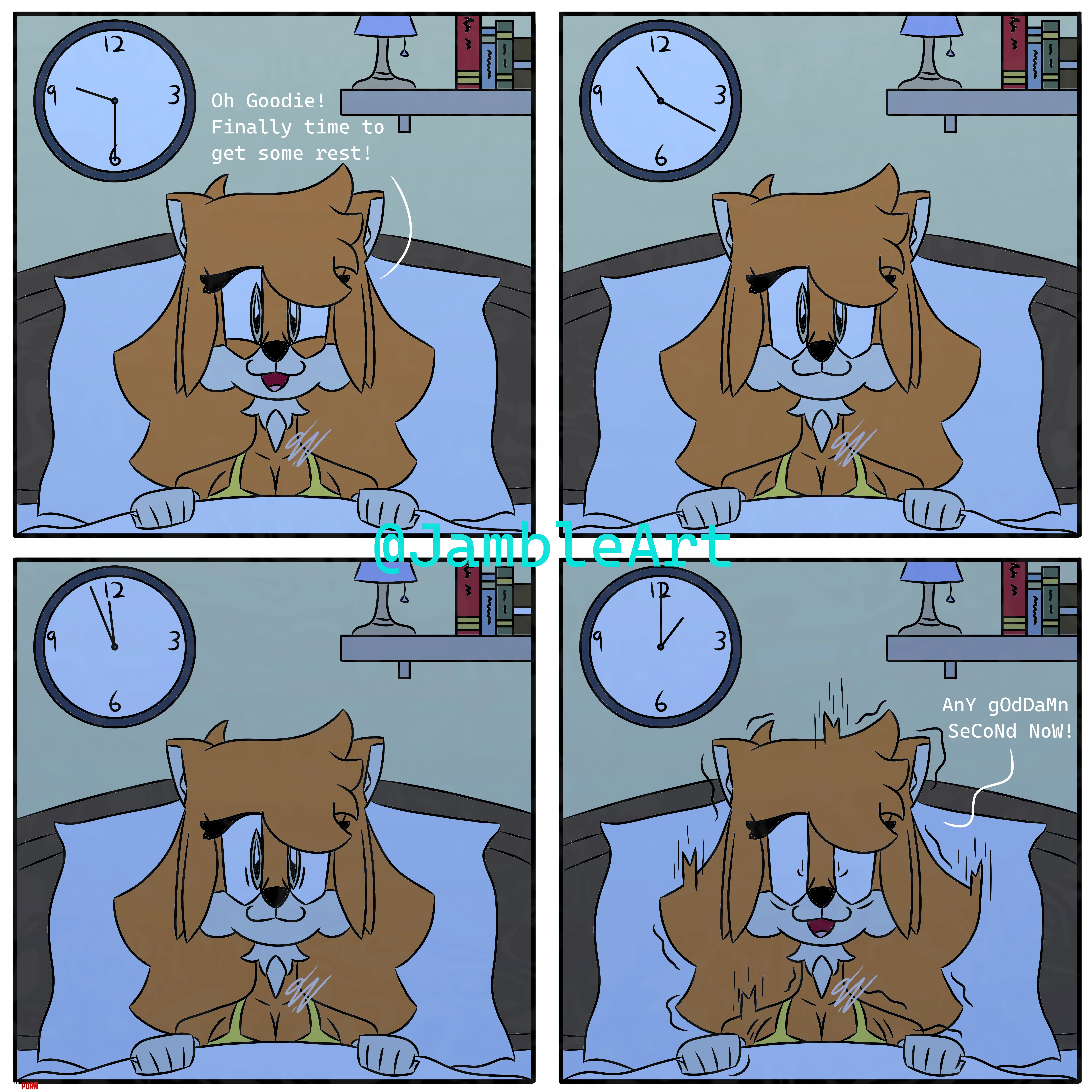 Insomniac Art by Me by JamTheChrcterArtst