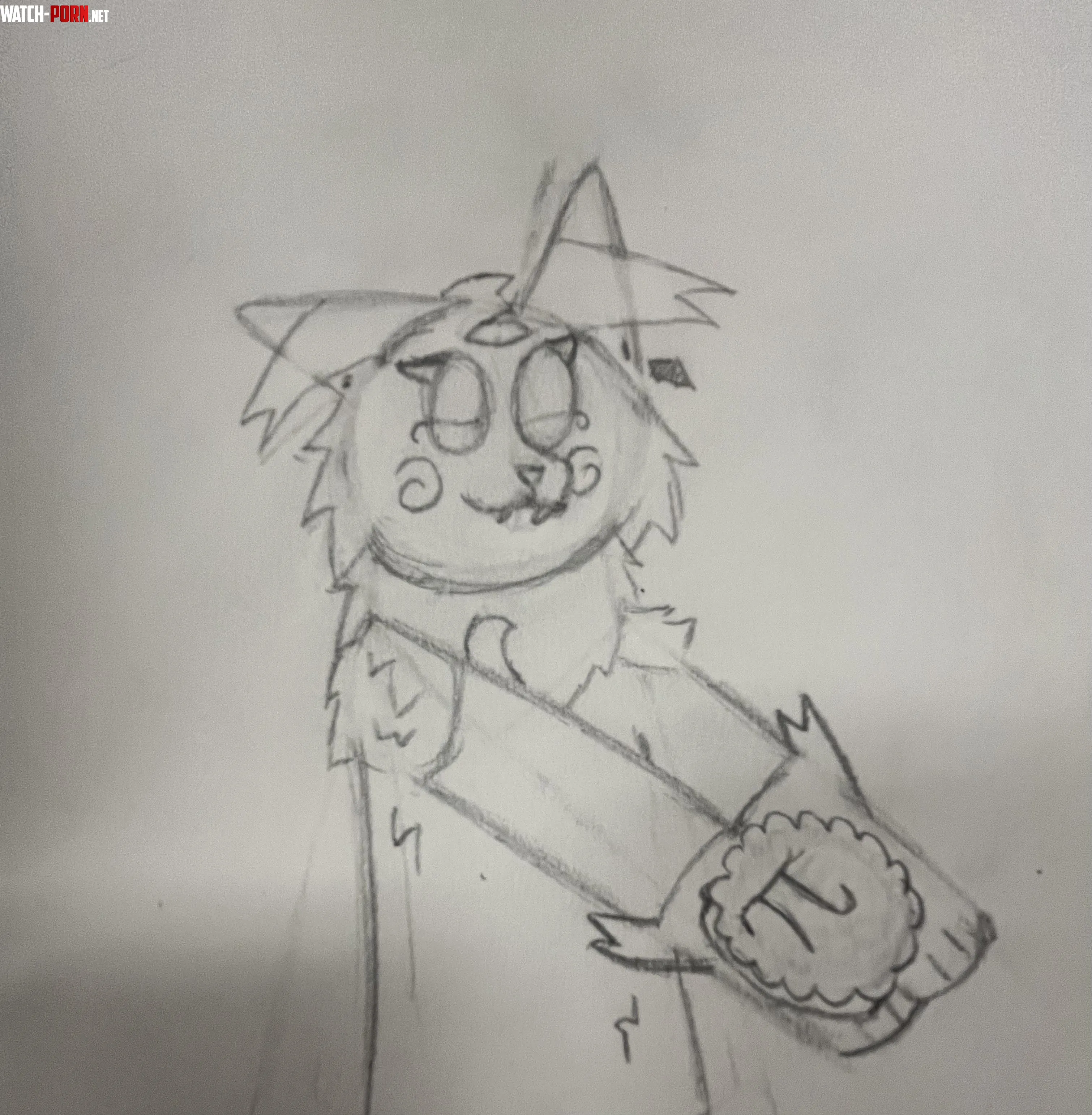 I baked you a pie art by me by CosmicWolf1031