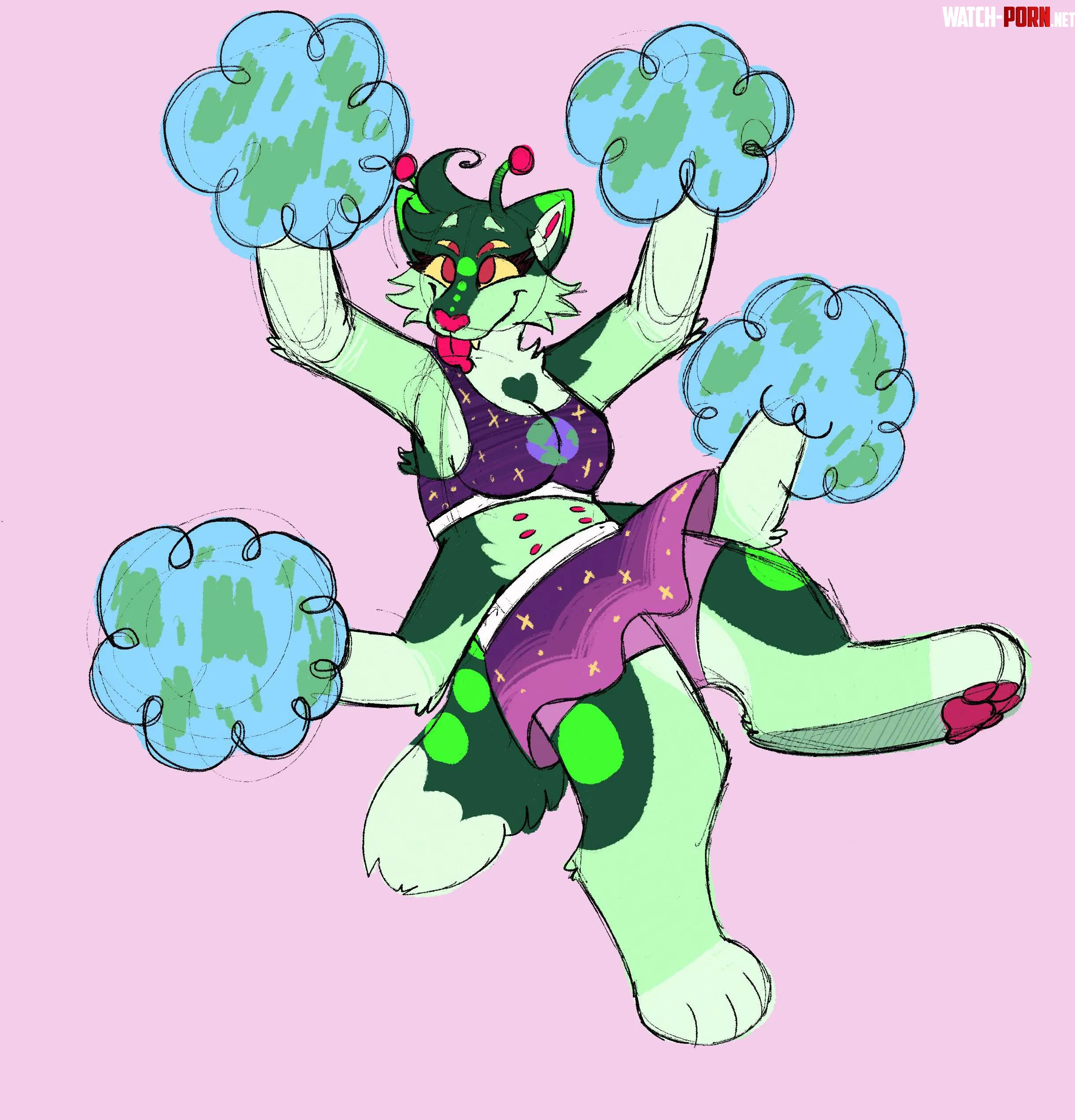 yay earth art by me  by yaynopal