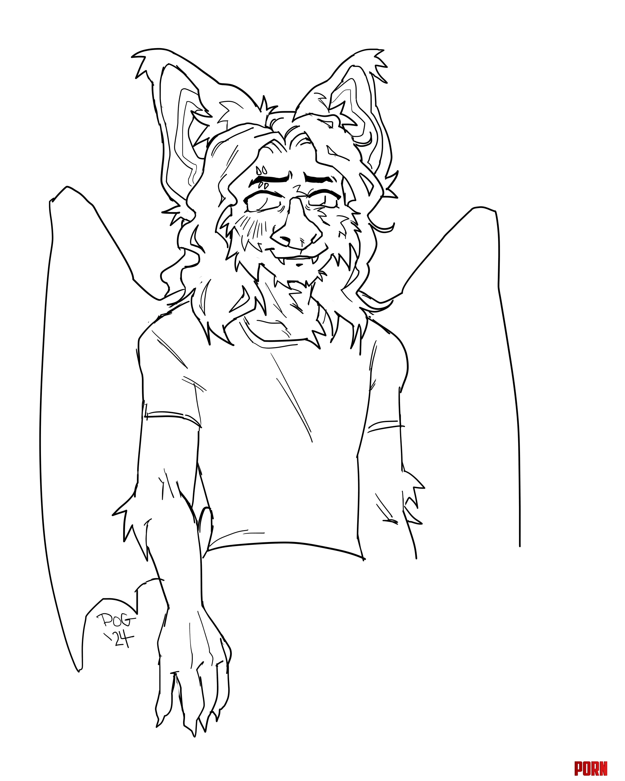What do you think about bat furries art by me by donburidog