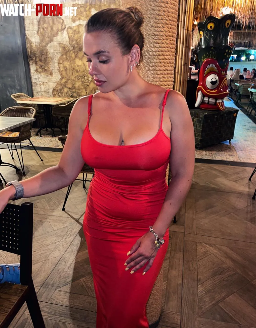 Just my confidence and a classy red dress would be fine by sharolynrenz
