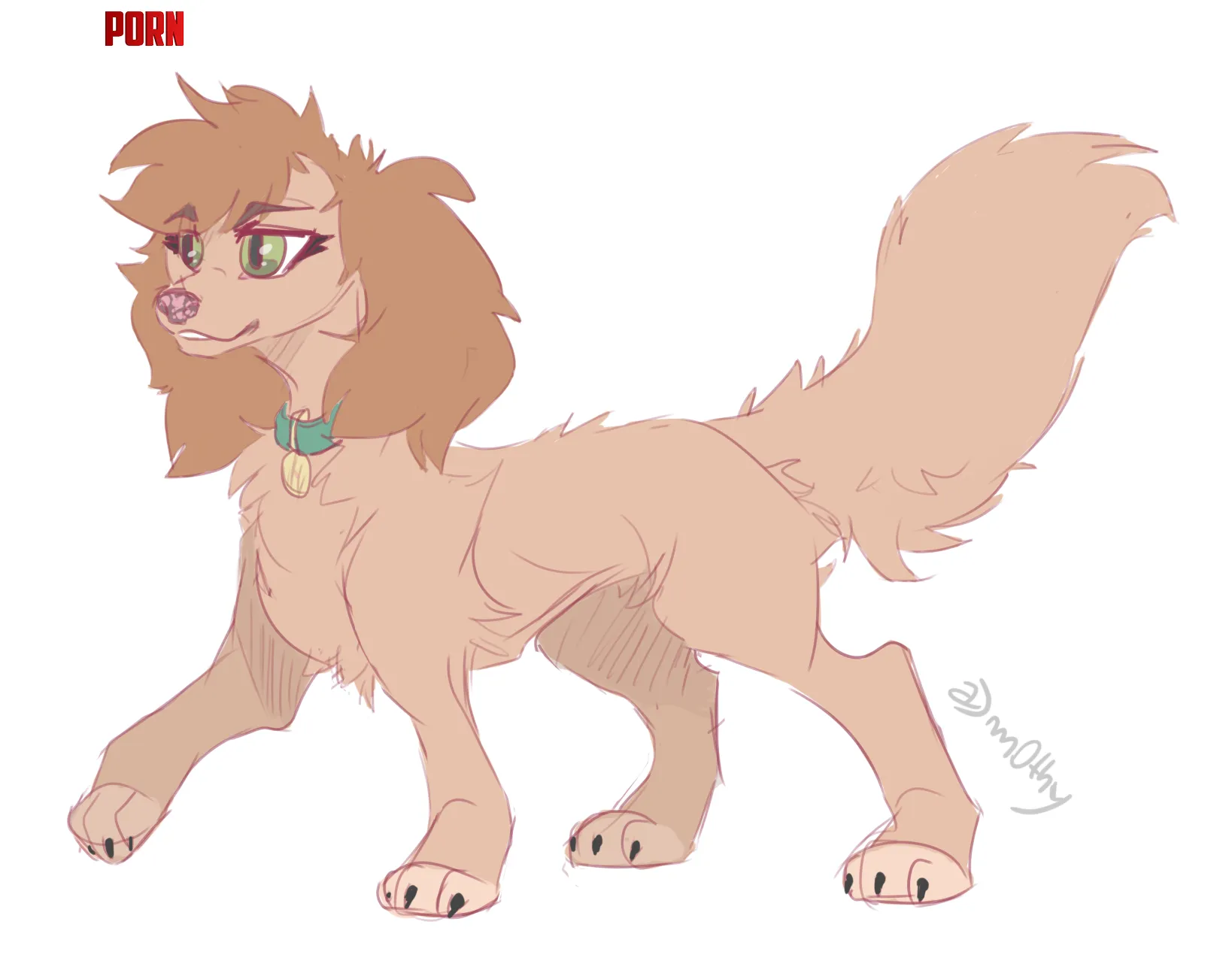 Small Lady and the Tramp 2 tribute 3 I loved it so much as a kid OC by _m0thy