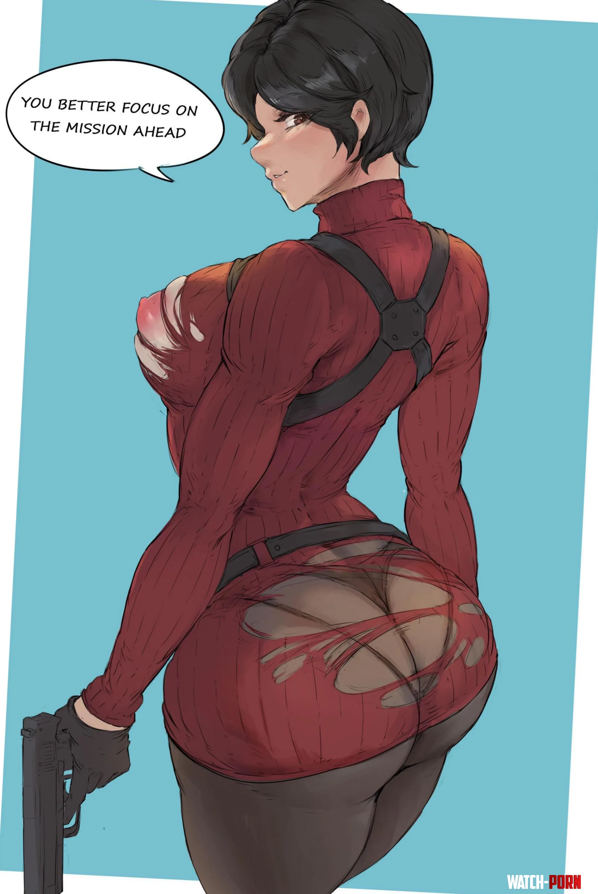 Ada Wong Tezy8 ArtResident Evil by Janatti