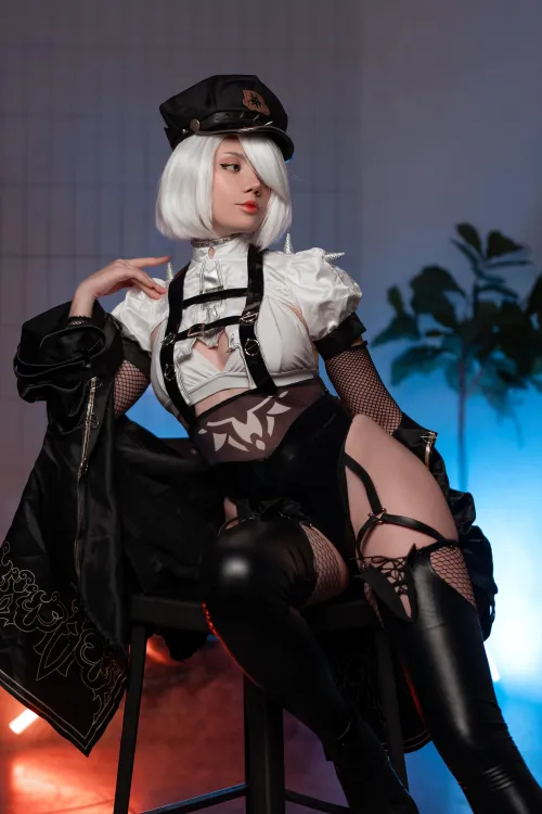 Thumbnail Diving into Creativity: 2B from Nier Automata Cosplay | Anastasia_komori