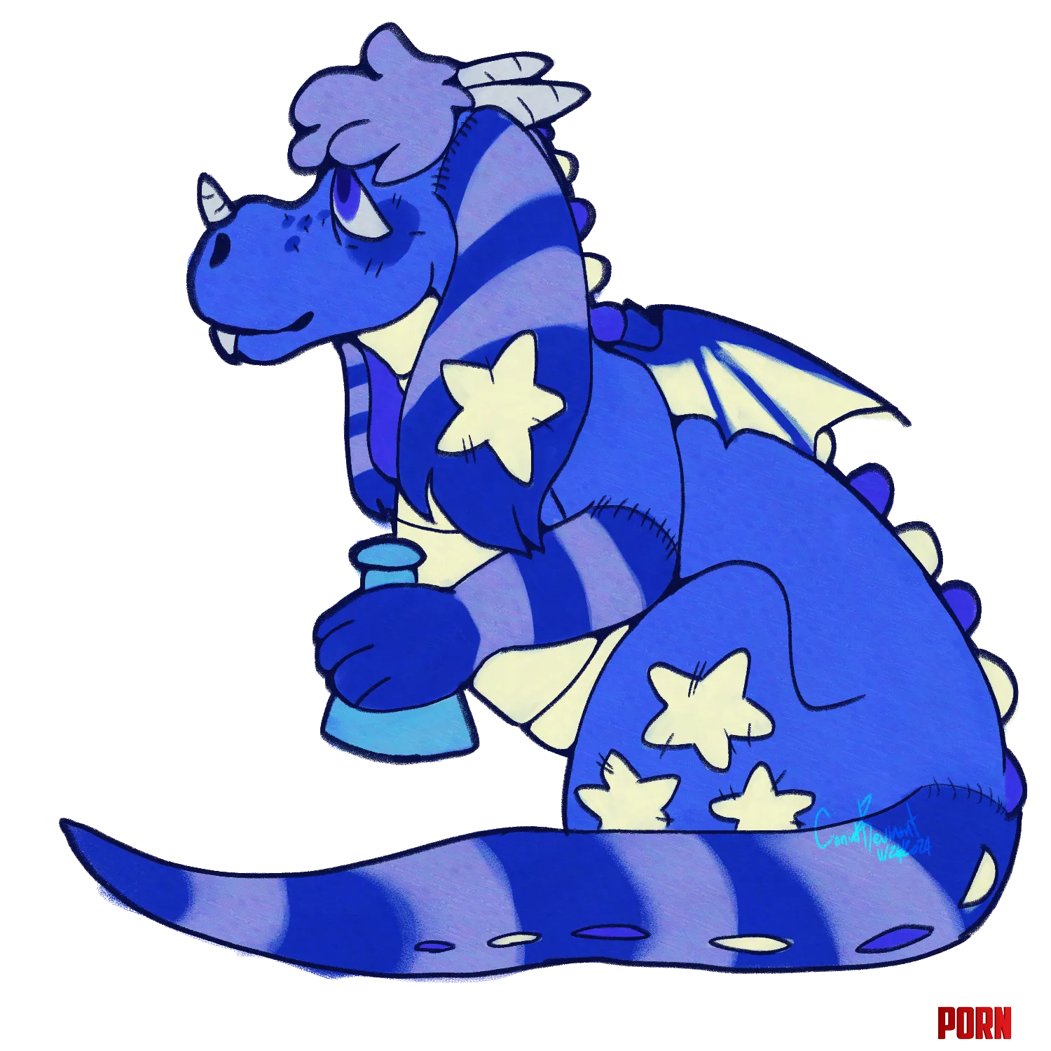 Proud of my recent oc design by Canine_Cavrn