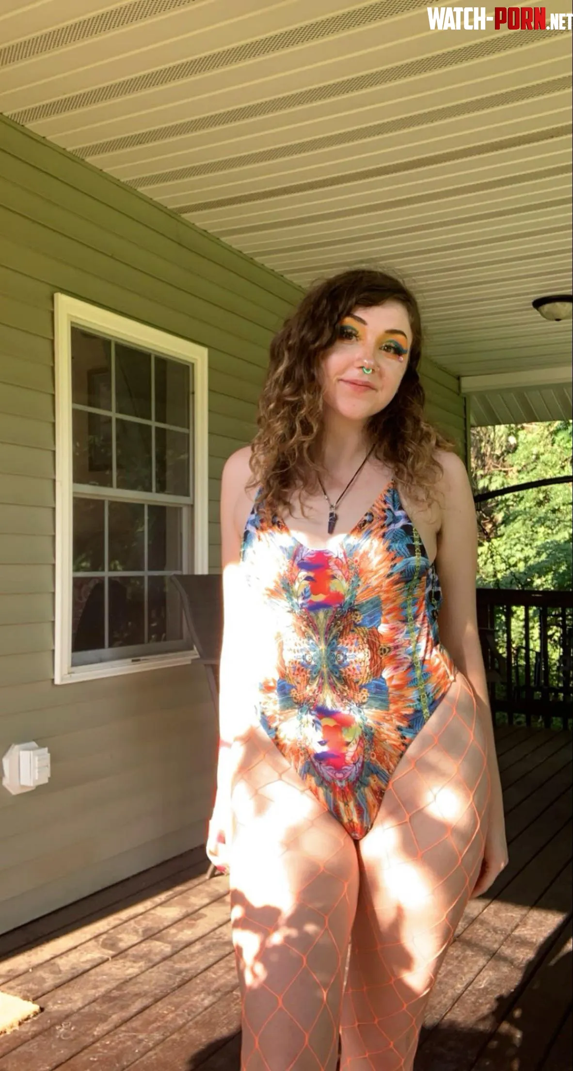 freak outdoors  by trippyg0th-