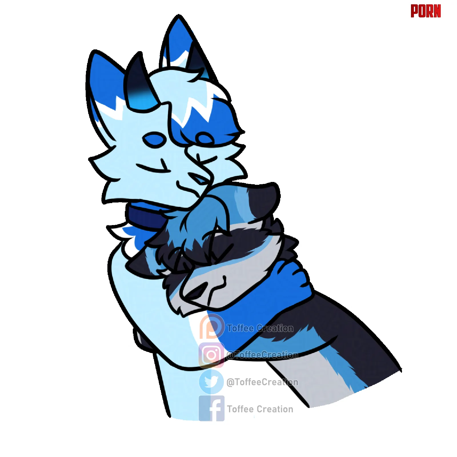 Snuggles and Cuddles 3 YCH Work by ToffeeCreation