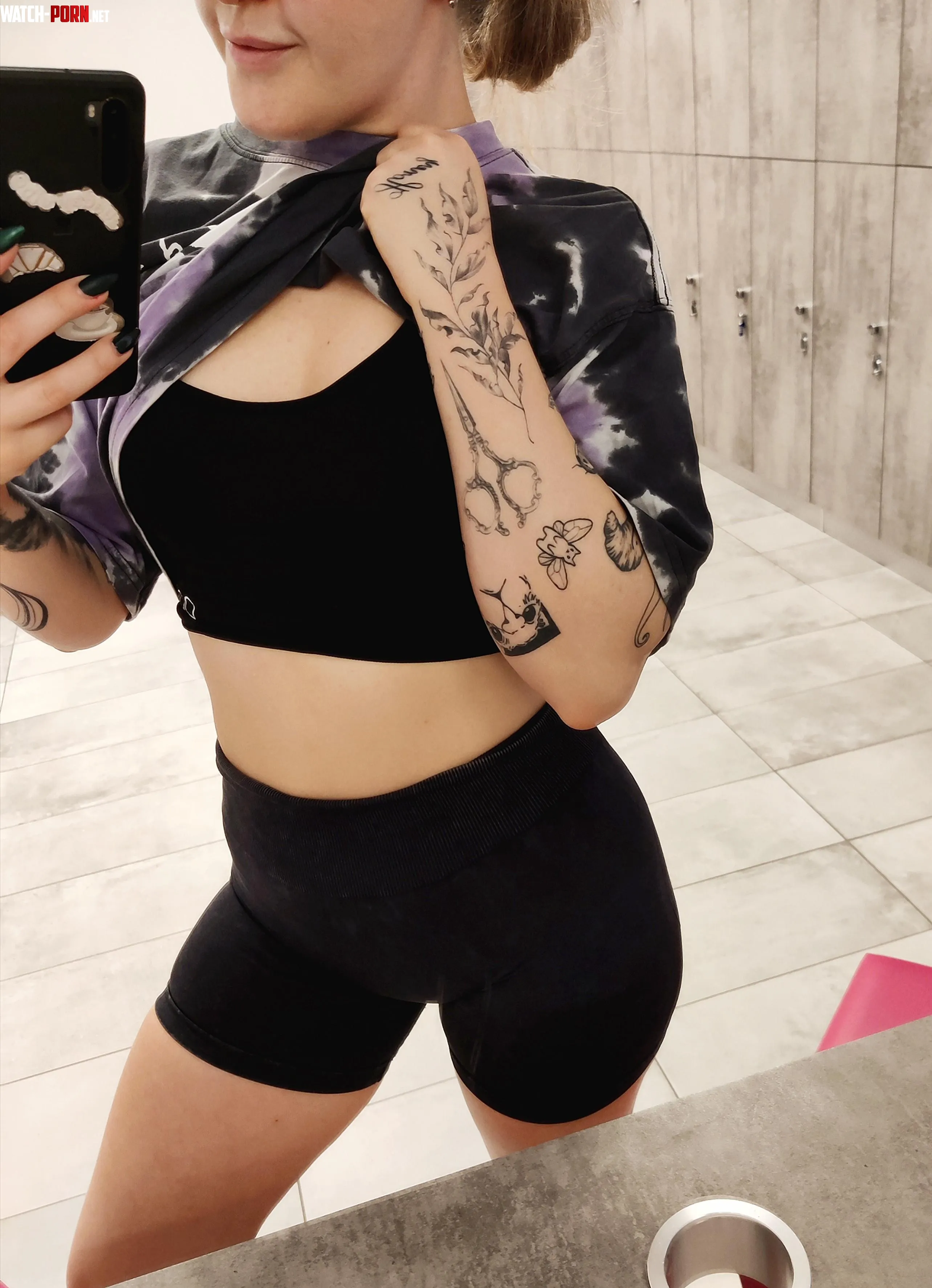 Pretty sweaty after the gym by quite_loud9