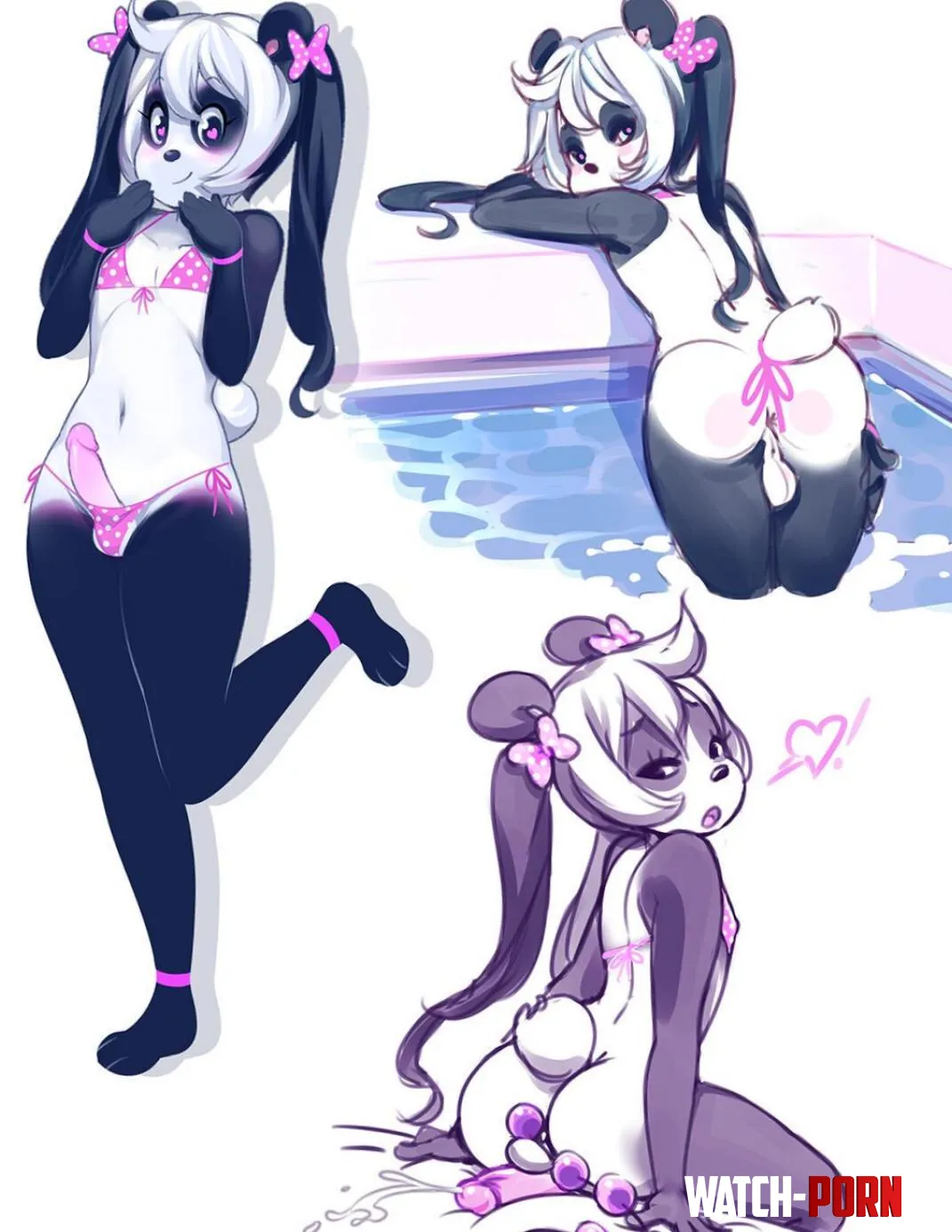 Pretty panda Miupix by QueneNanrace