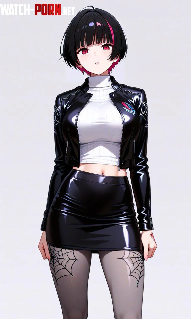 Leather Outfit  by CheetahSperm18