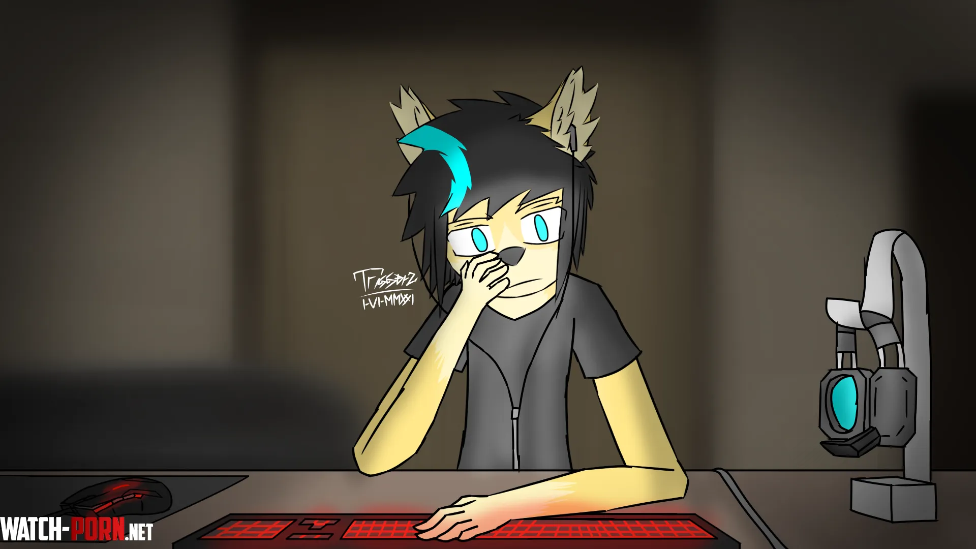 Call meeting webcam Old art by TriggerZGaming
