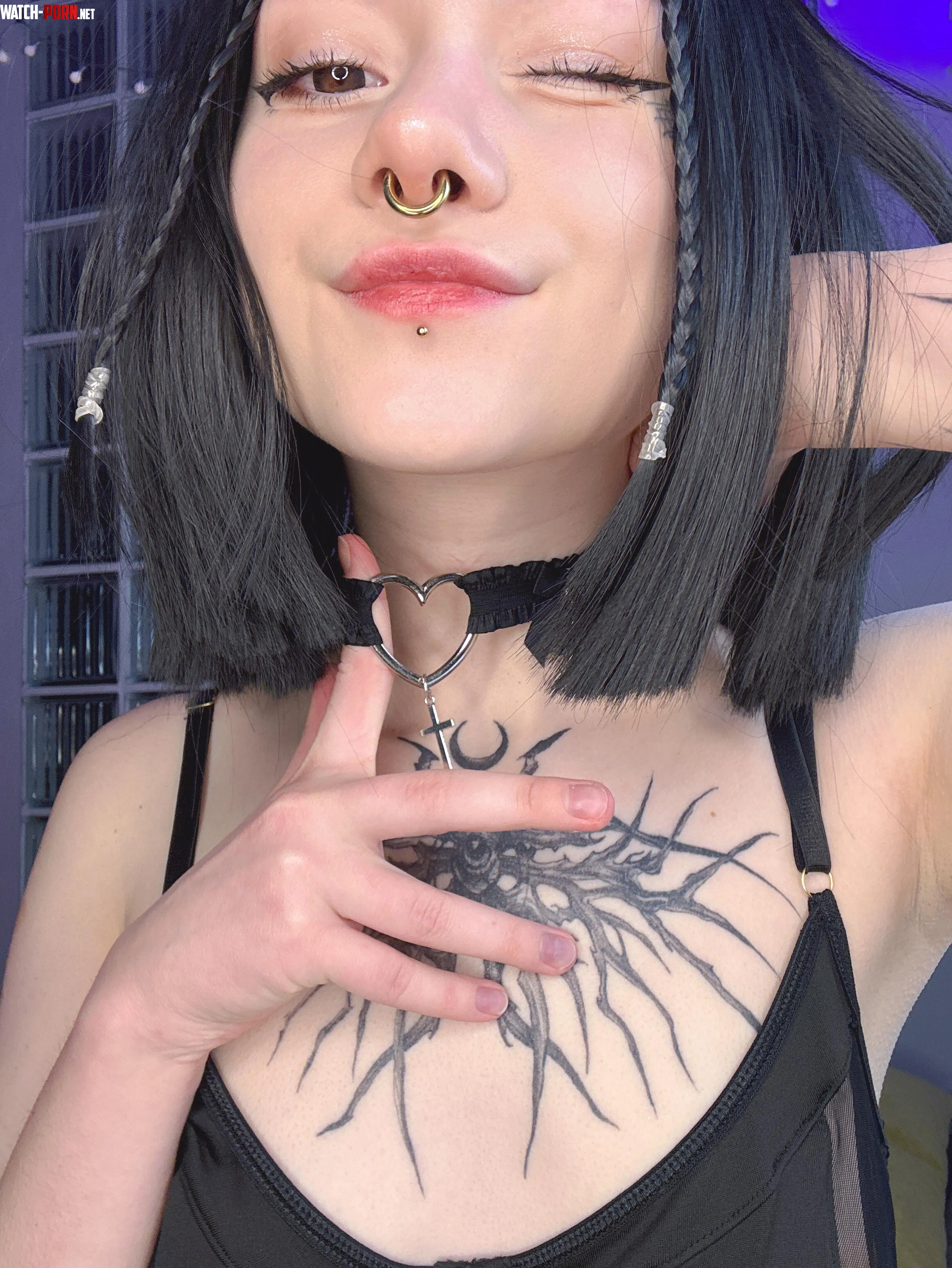 My black collar by youkno_amalia