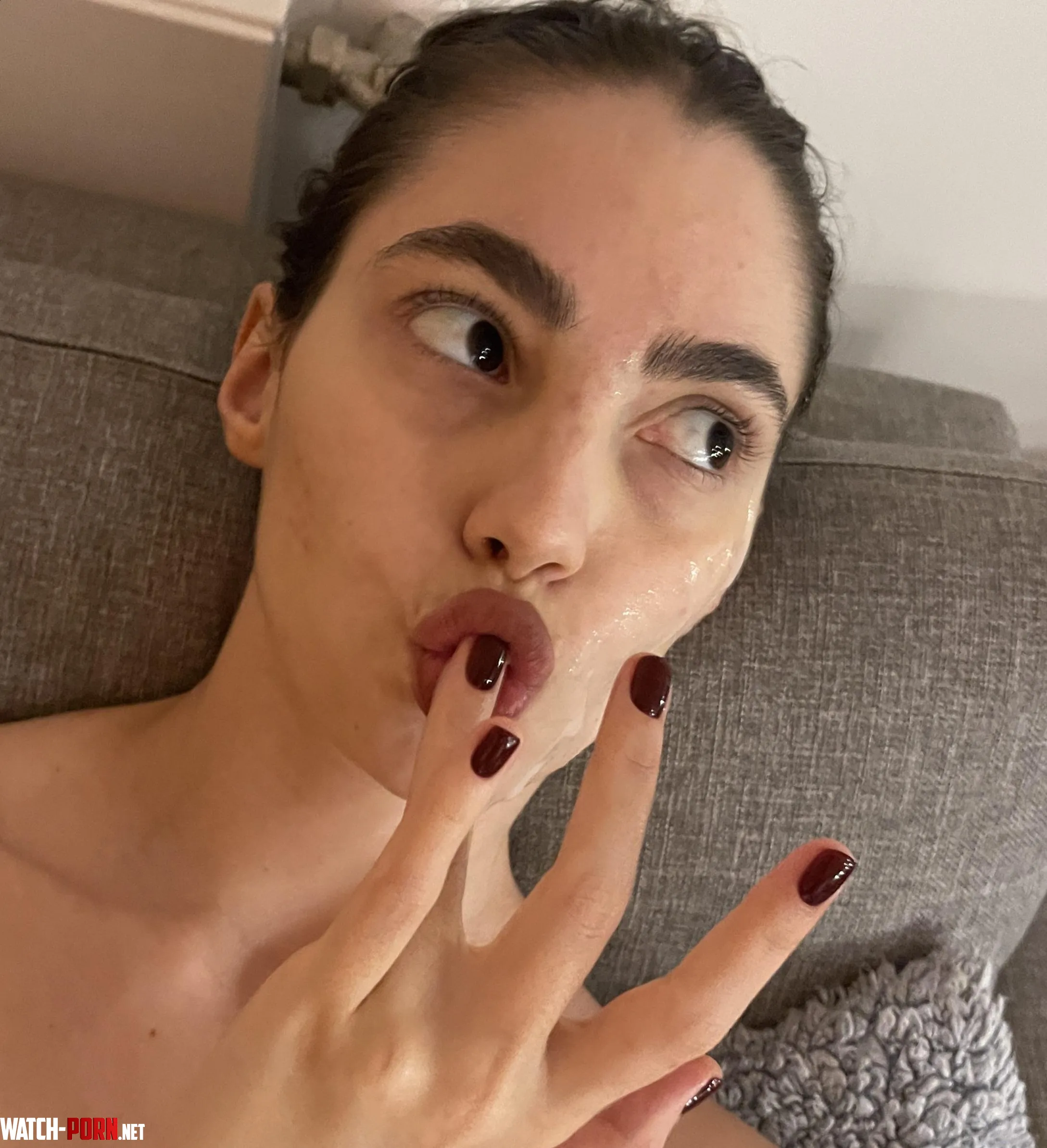 My manicure is the prettiest on my pale body by ShamelessNymph