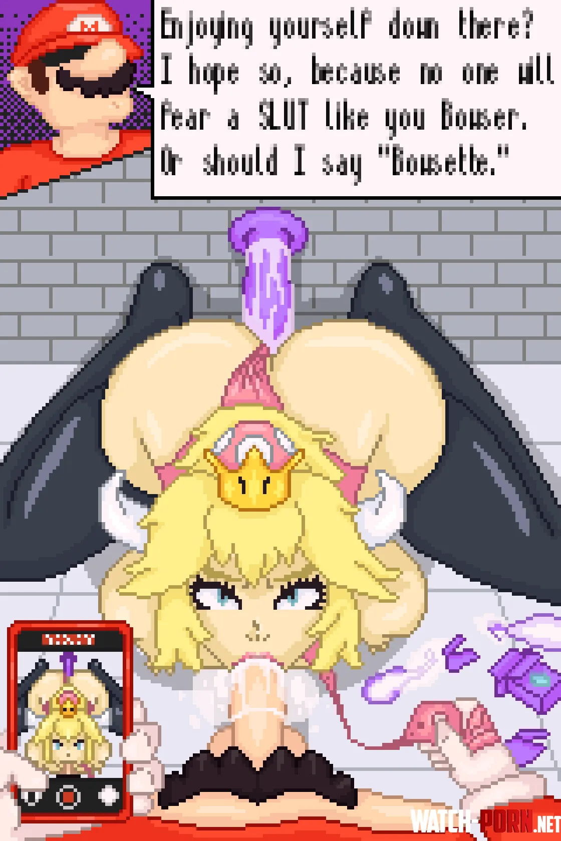 Bowsette the Slut by shyn337gf