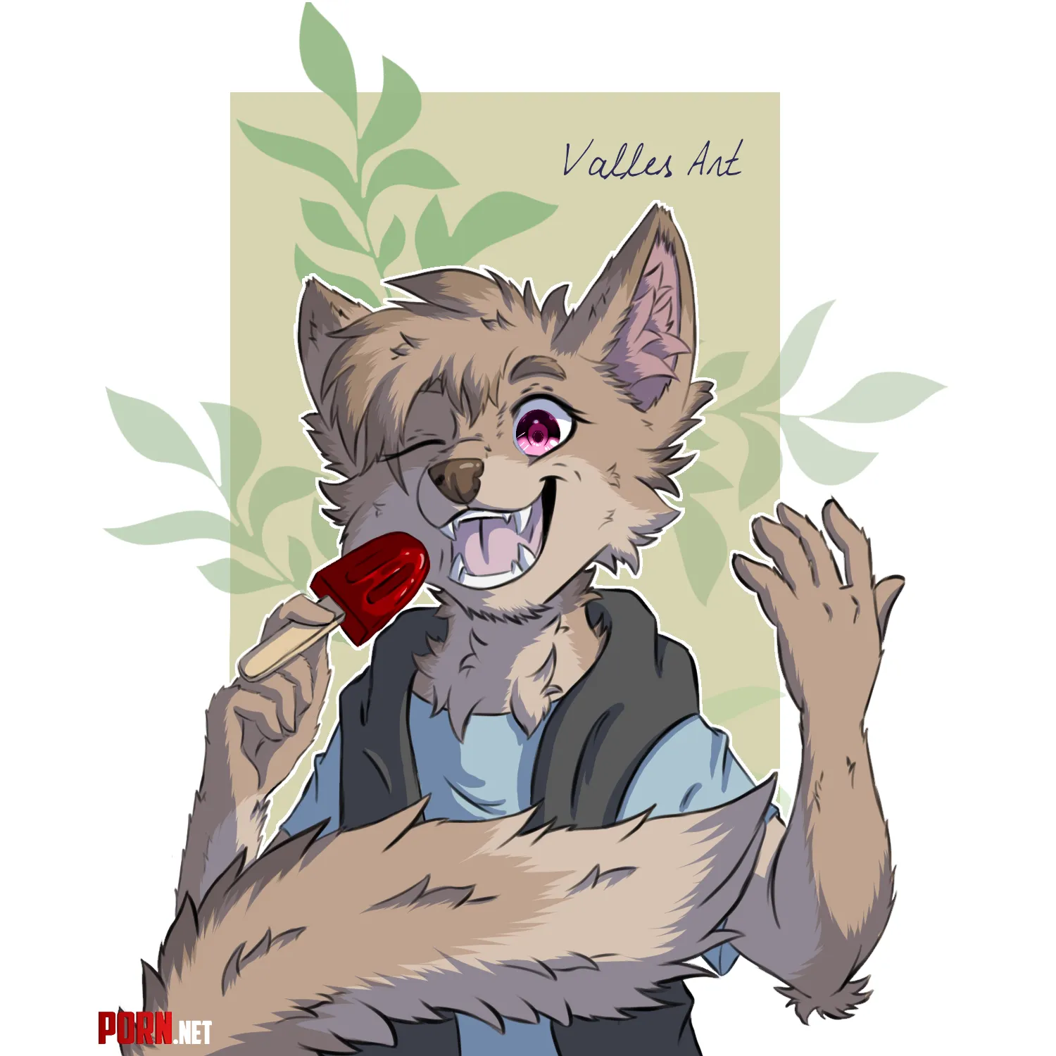 Spikye like ice cream  art by me  by VallesGames