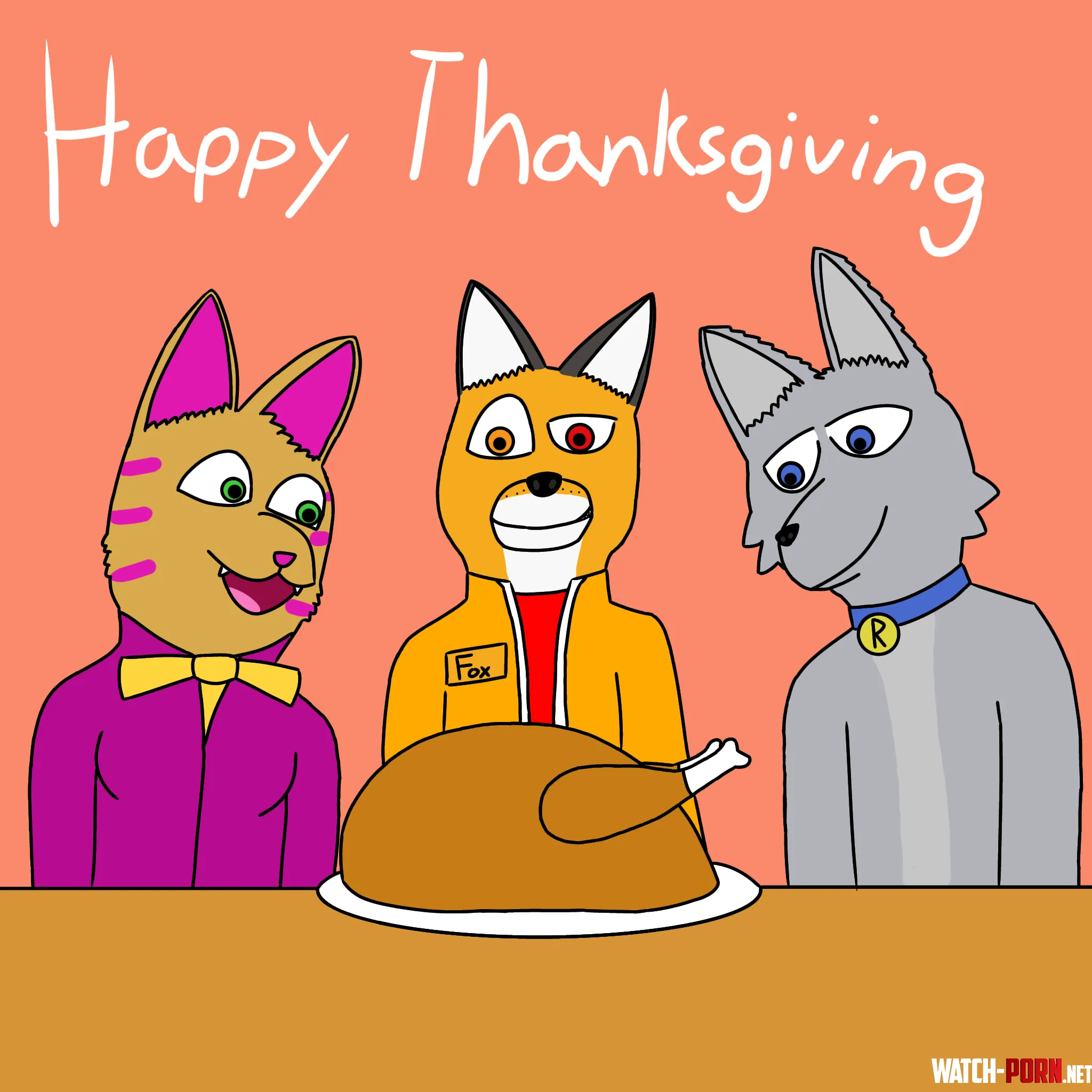 Happy Thanksgiving by Red_Fox87
