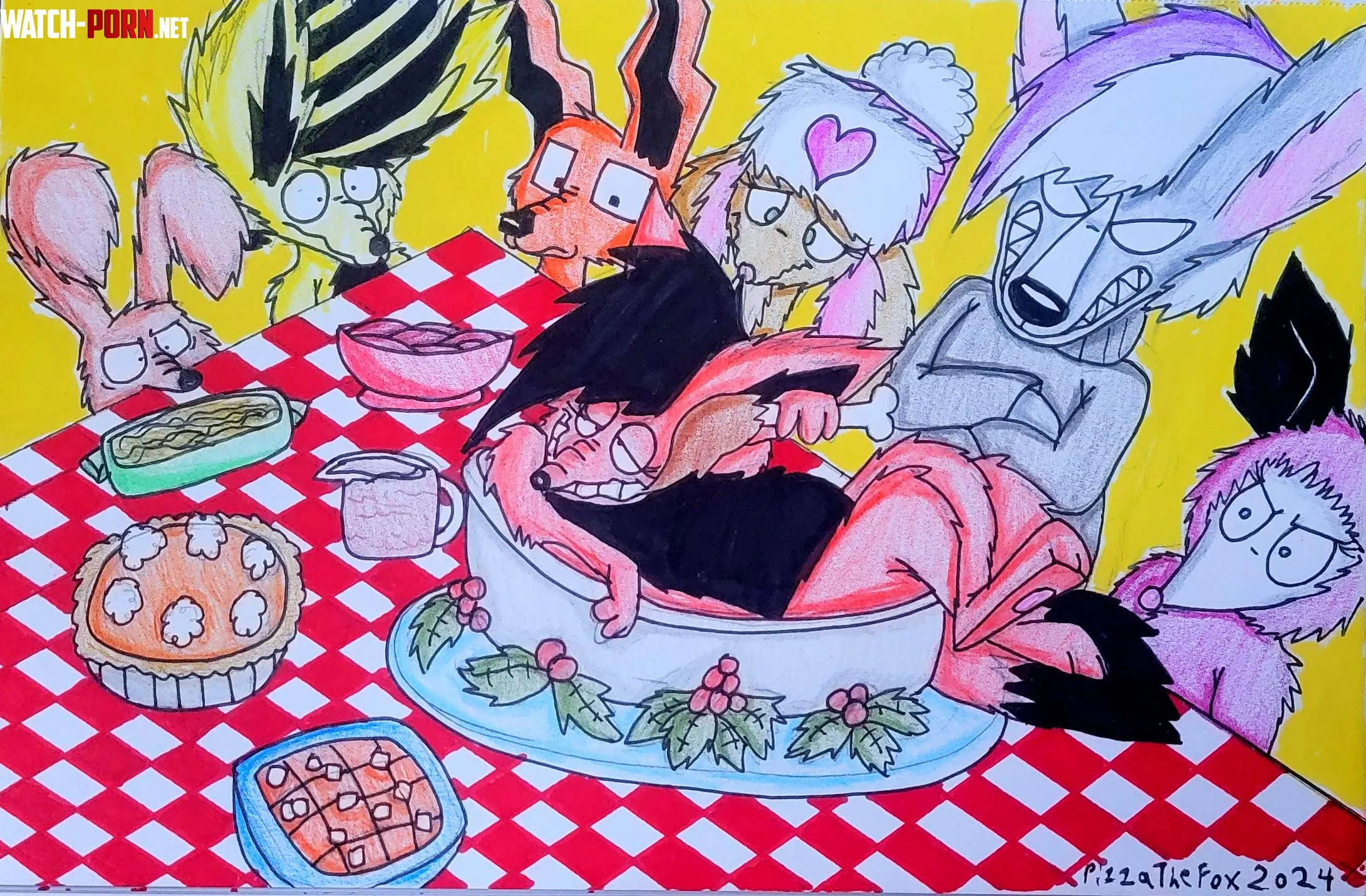 Happy ThanksgivingMinus the turkey by PizzaTheFox20
