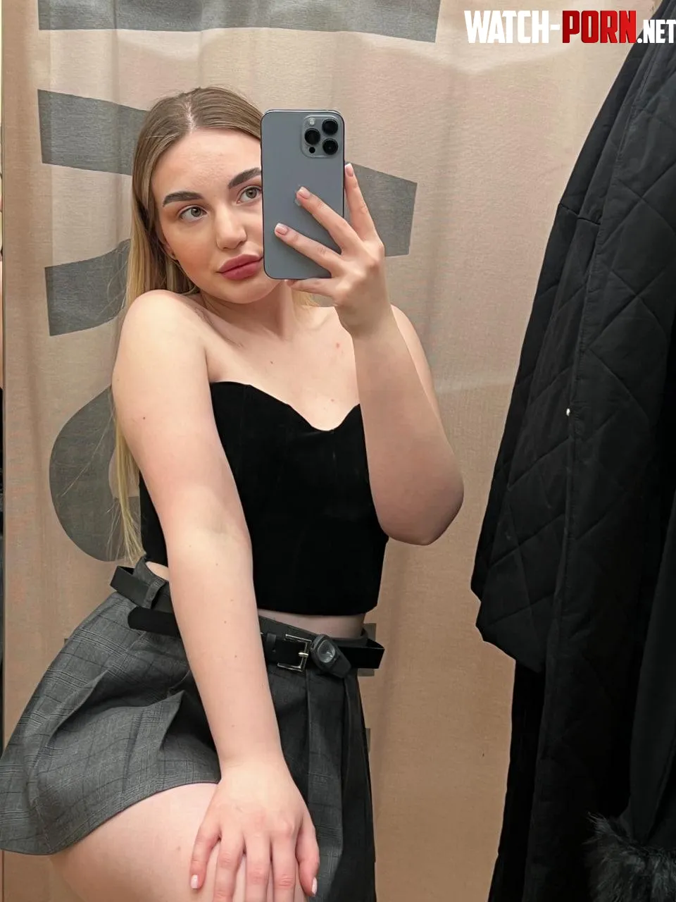 Im thinking about taking or not taking this miniskirt by EmberVeill