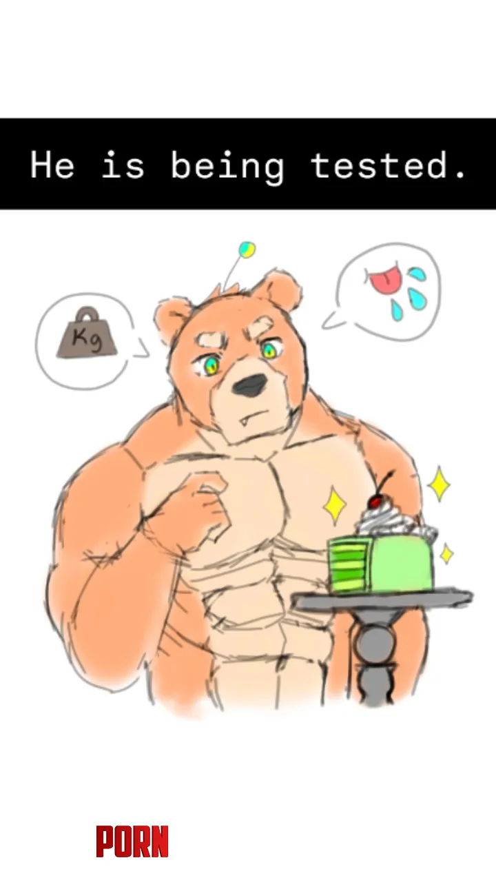 He is being tested  art by me by MilXycat
