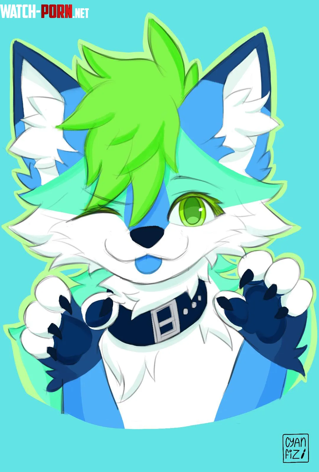 So vicious new profile picture art by me by cyanfiz