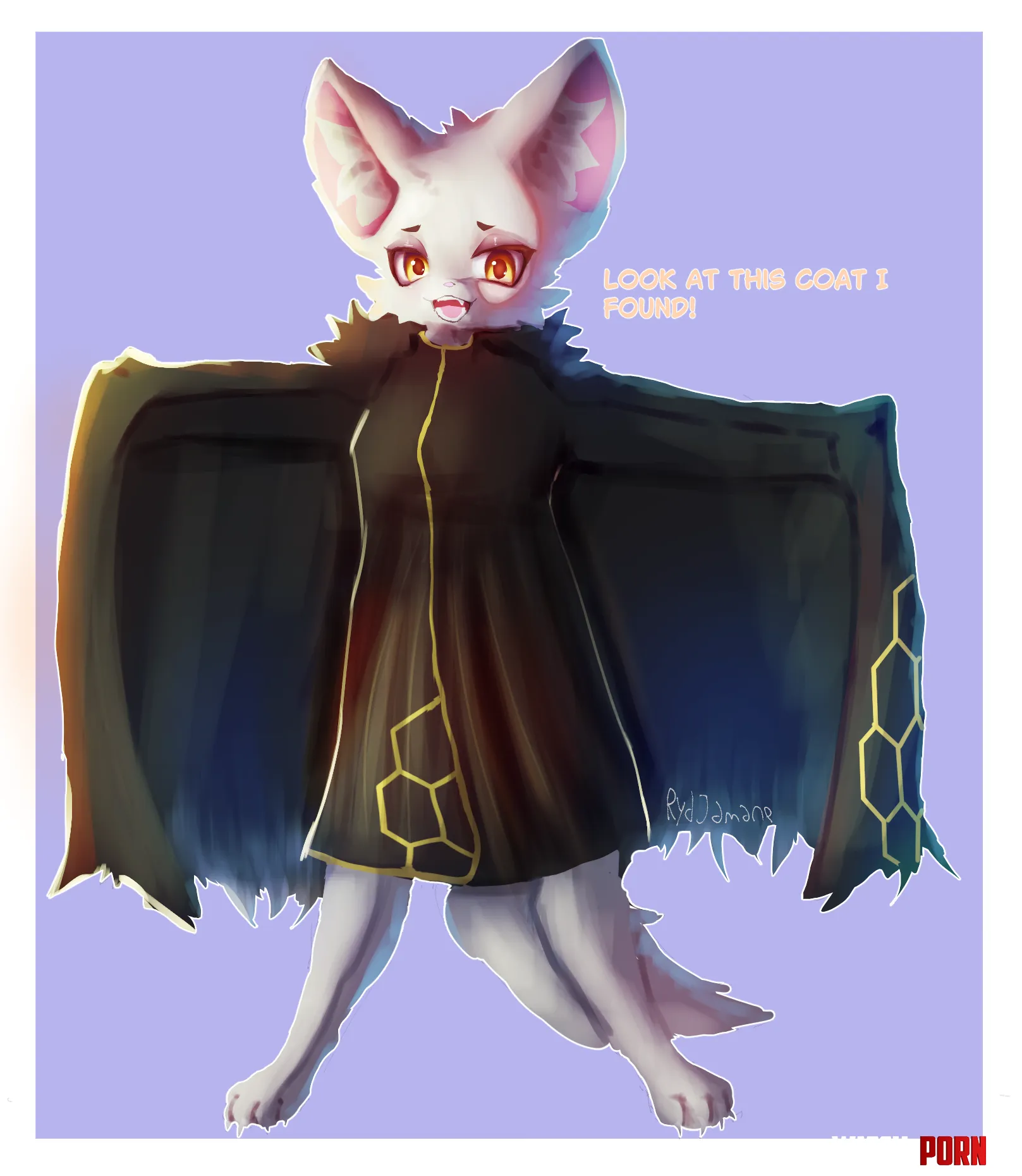 Cool coat art by me by RydJamane