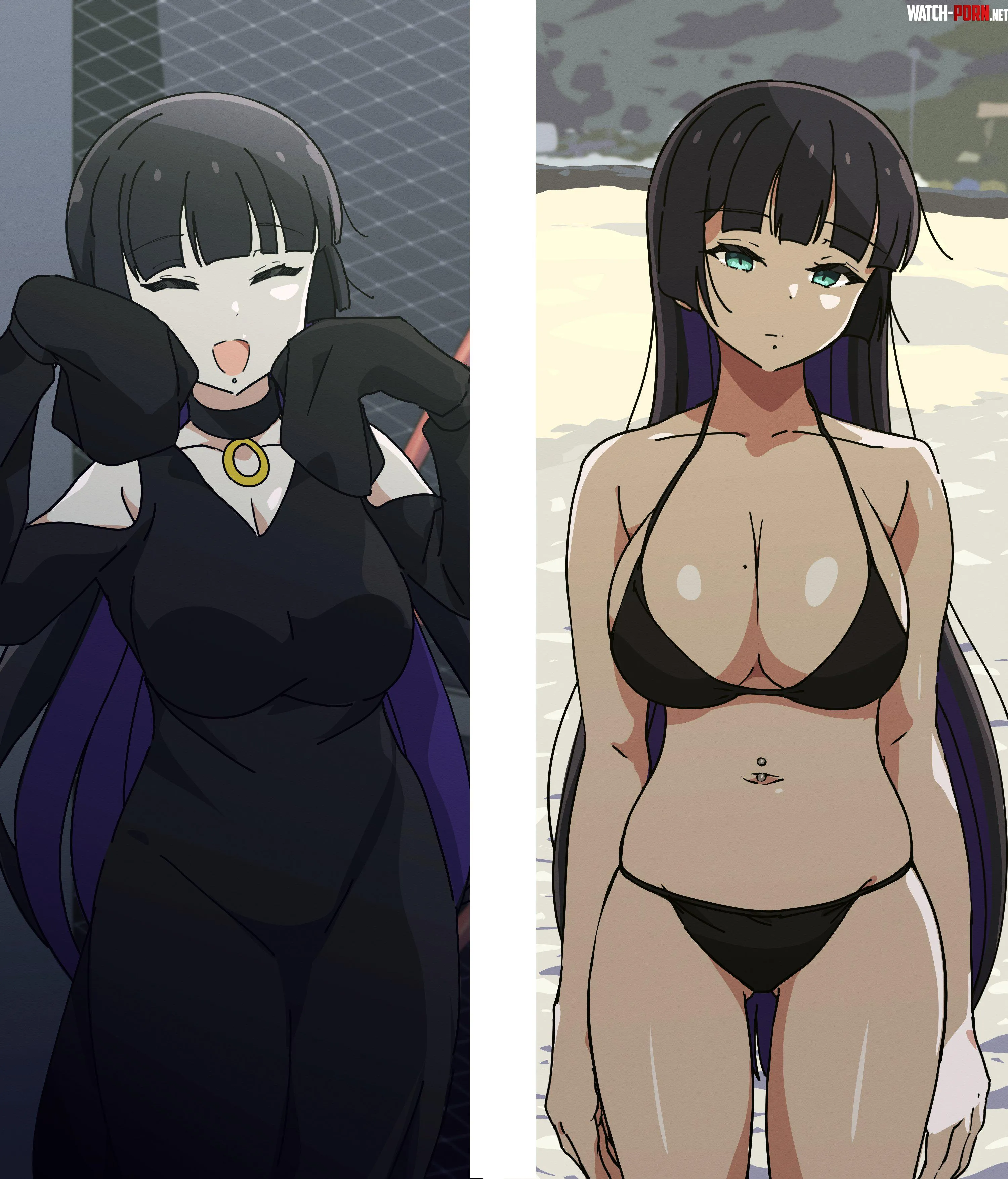 PASan At Work Vs The Beach Bocchi The Rock by Csxc