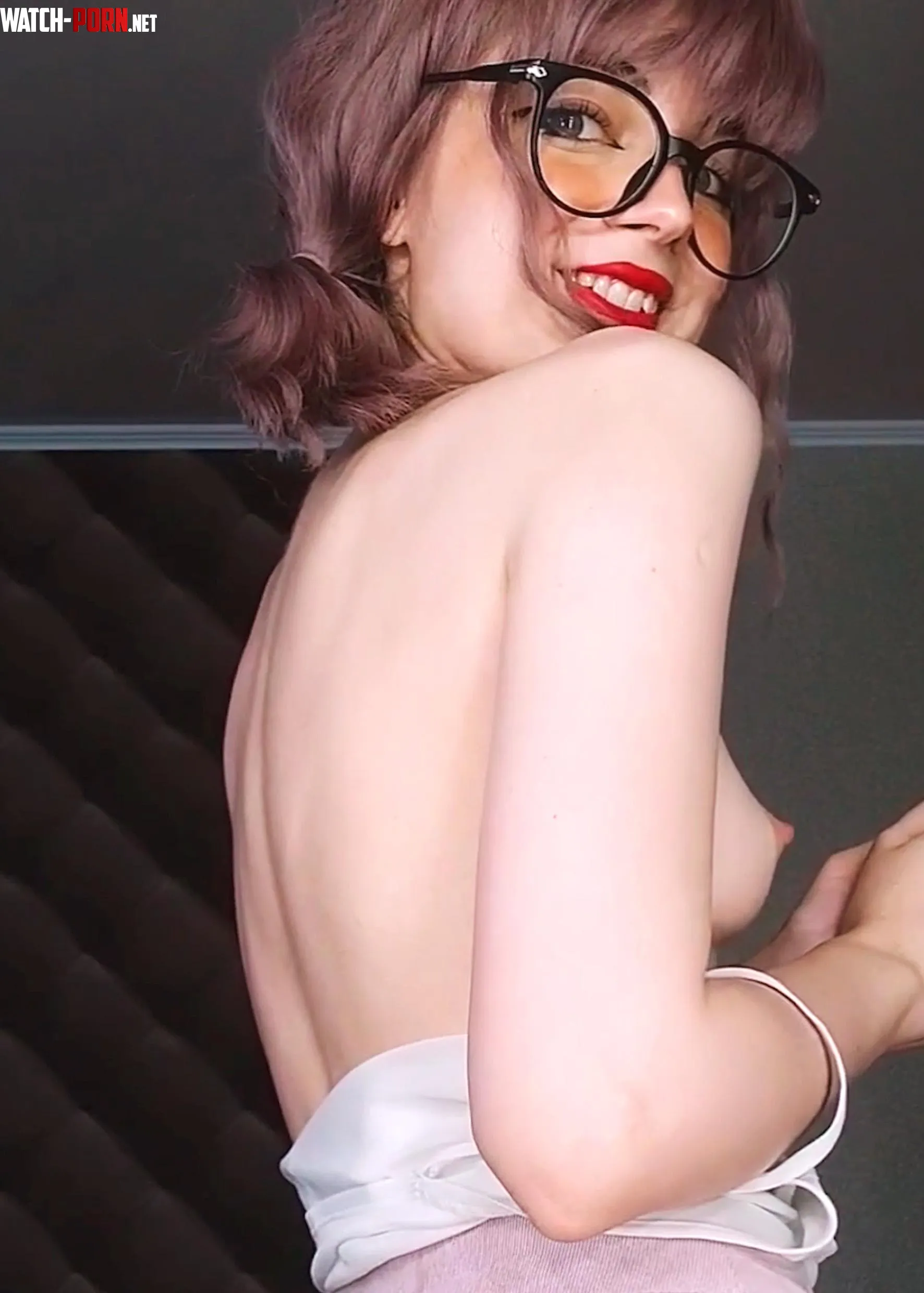 Who said nerdy girls cant make our eyes look flirty by MereOasis
