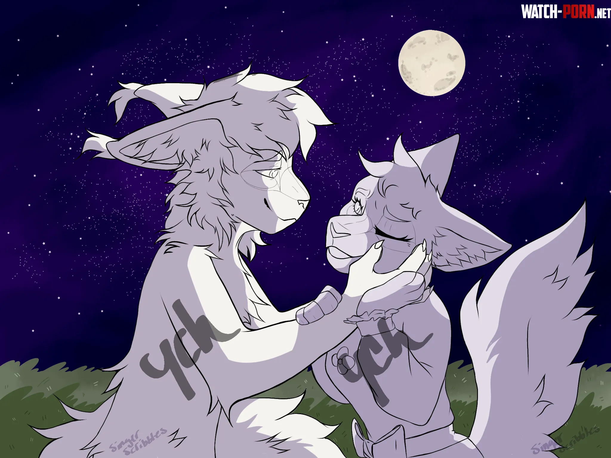 Couple YCH For Hire by SingerScribbles