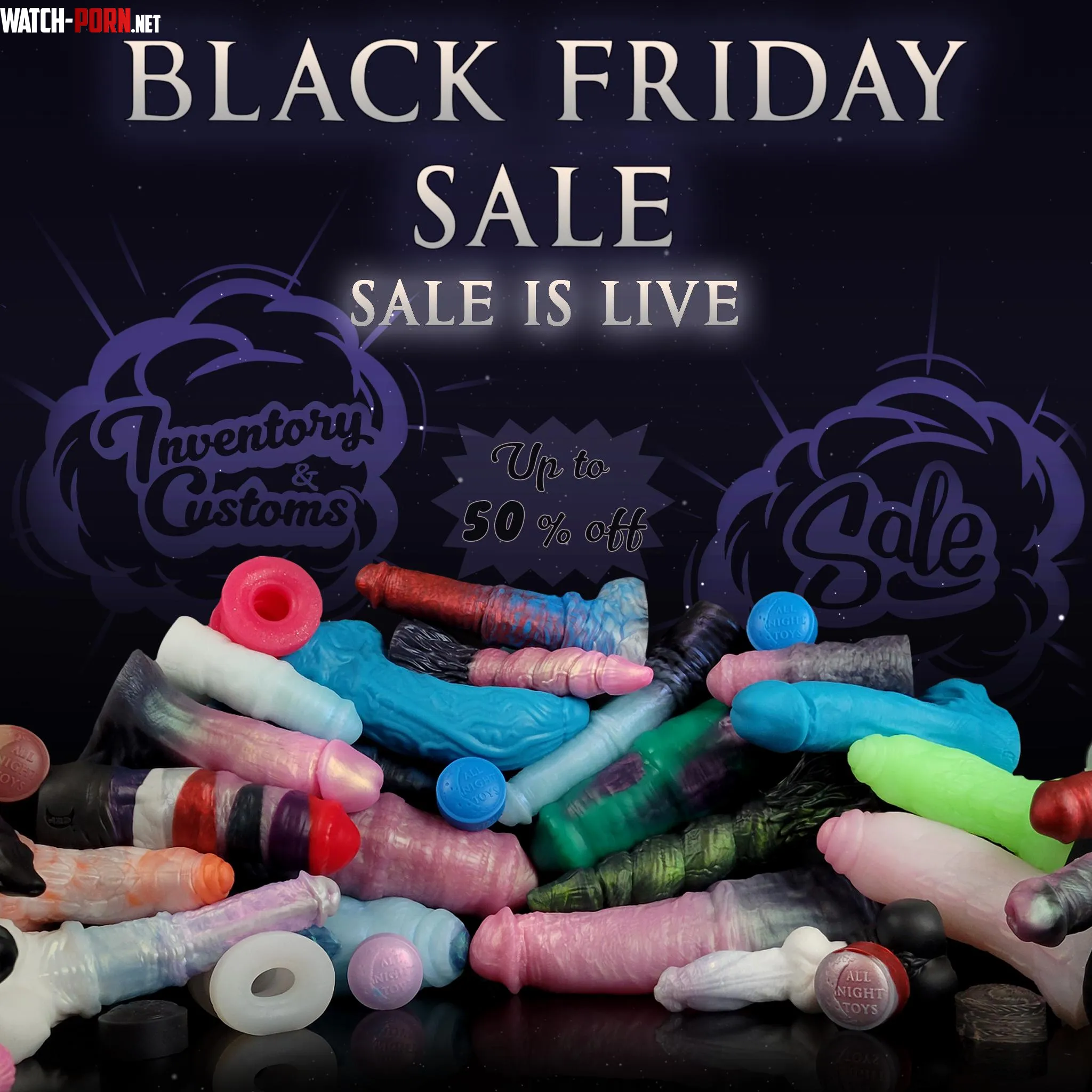 ALLNIGHT TOYS BLACK FRIDAY  CYBER MONDAY SALE IS LIVE httpsallnighttoys  by BullBoyFF