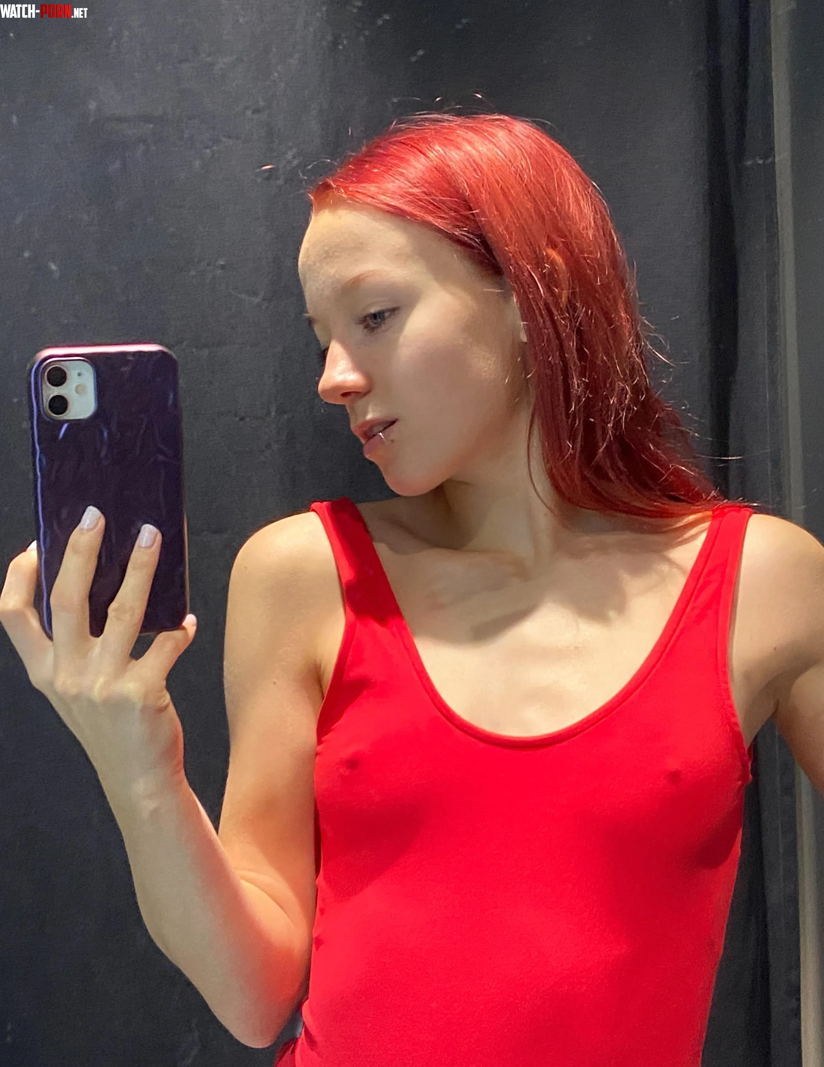 I like to take mirror selfies for a good mood by Porcelain_Fox