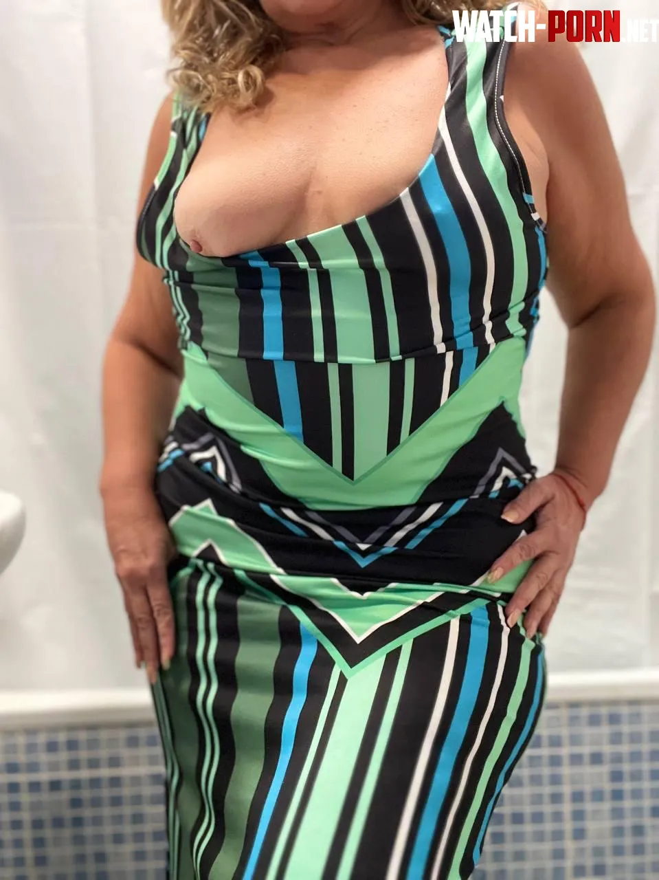 Oops even my small breasts escape from this dress by IamLume