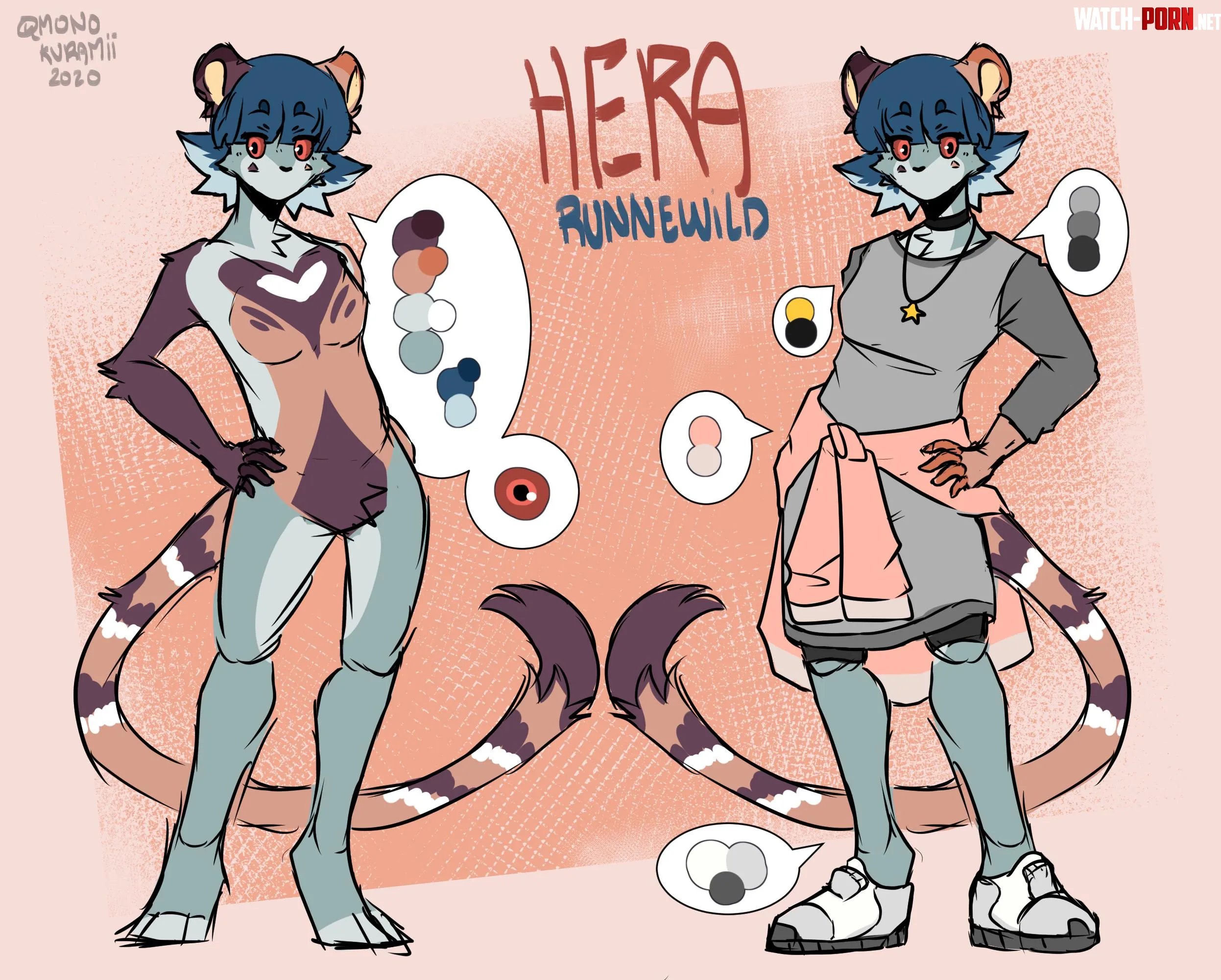 Lioness adopt  art by me gaantsjaw link on the comm by cryo_vulpe