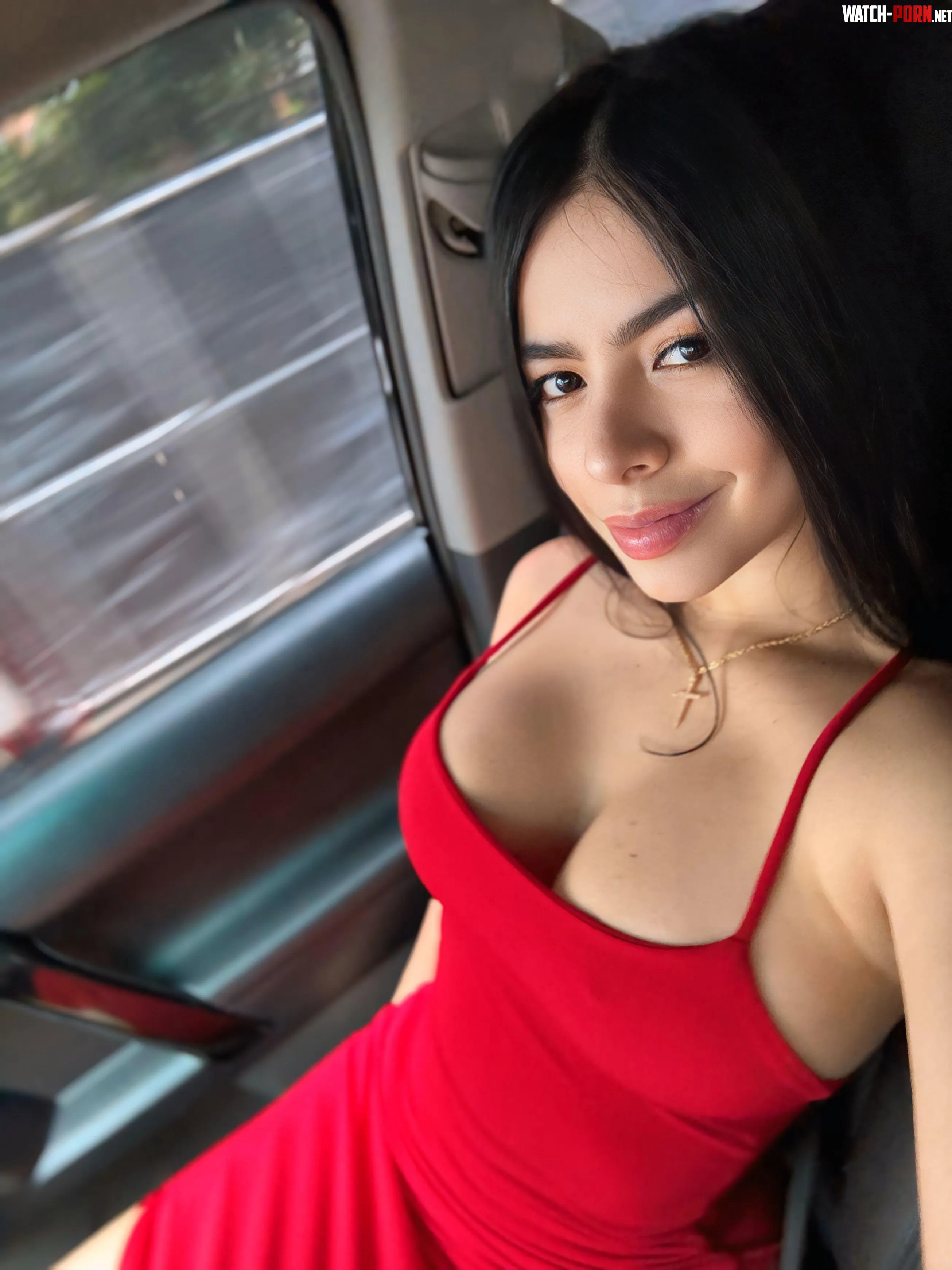 Latina in a Red dress is a must for date night  by twinklingviolet