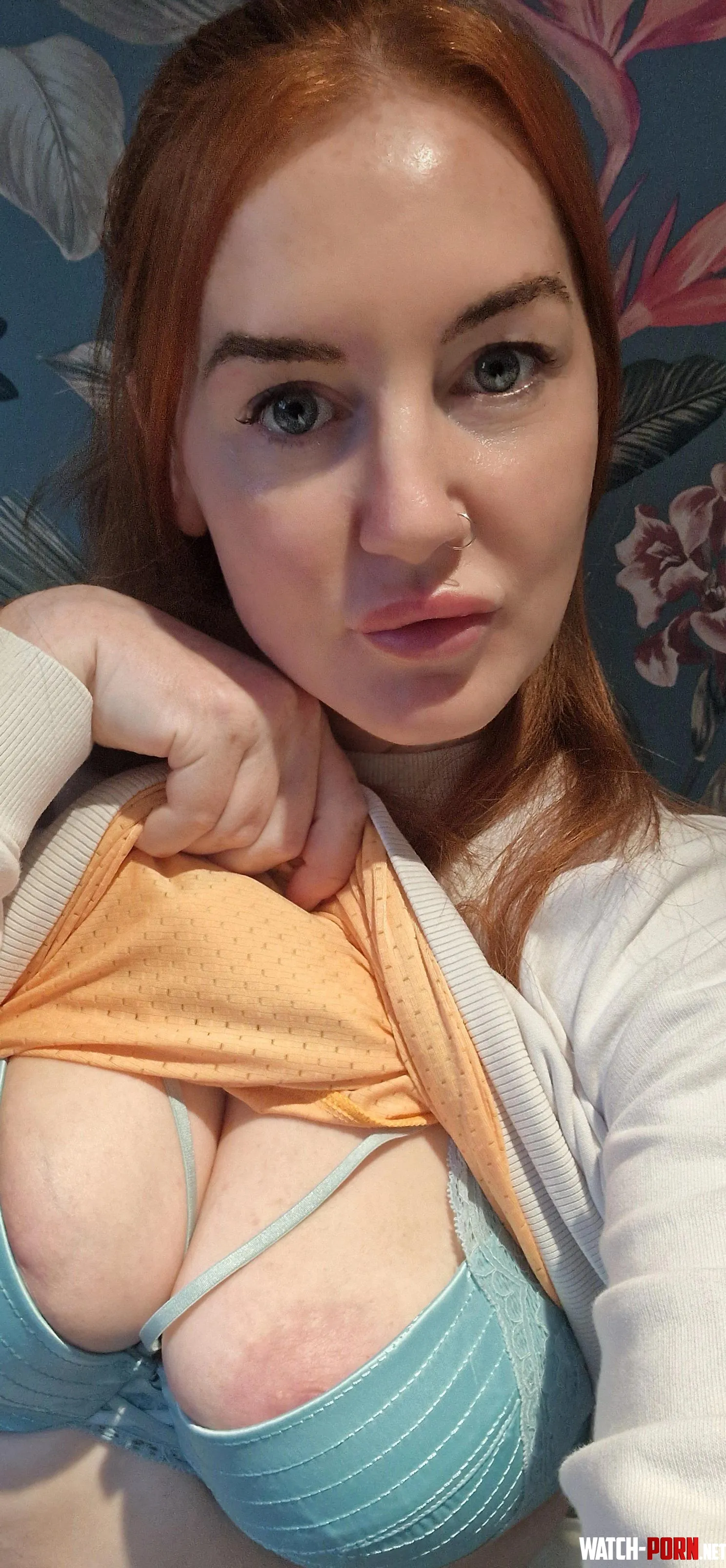 Pale big areolas keep popping out my bra  by clarrisacrystal