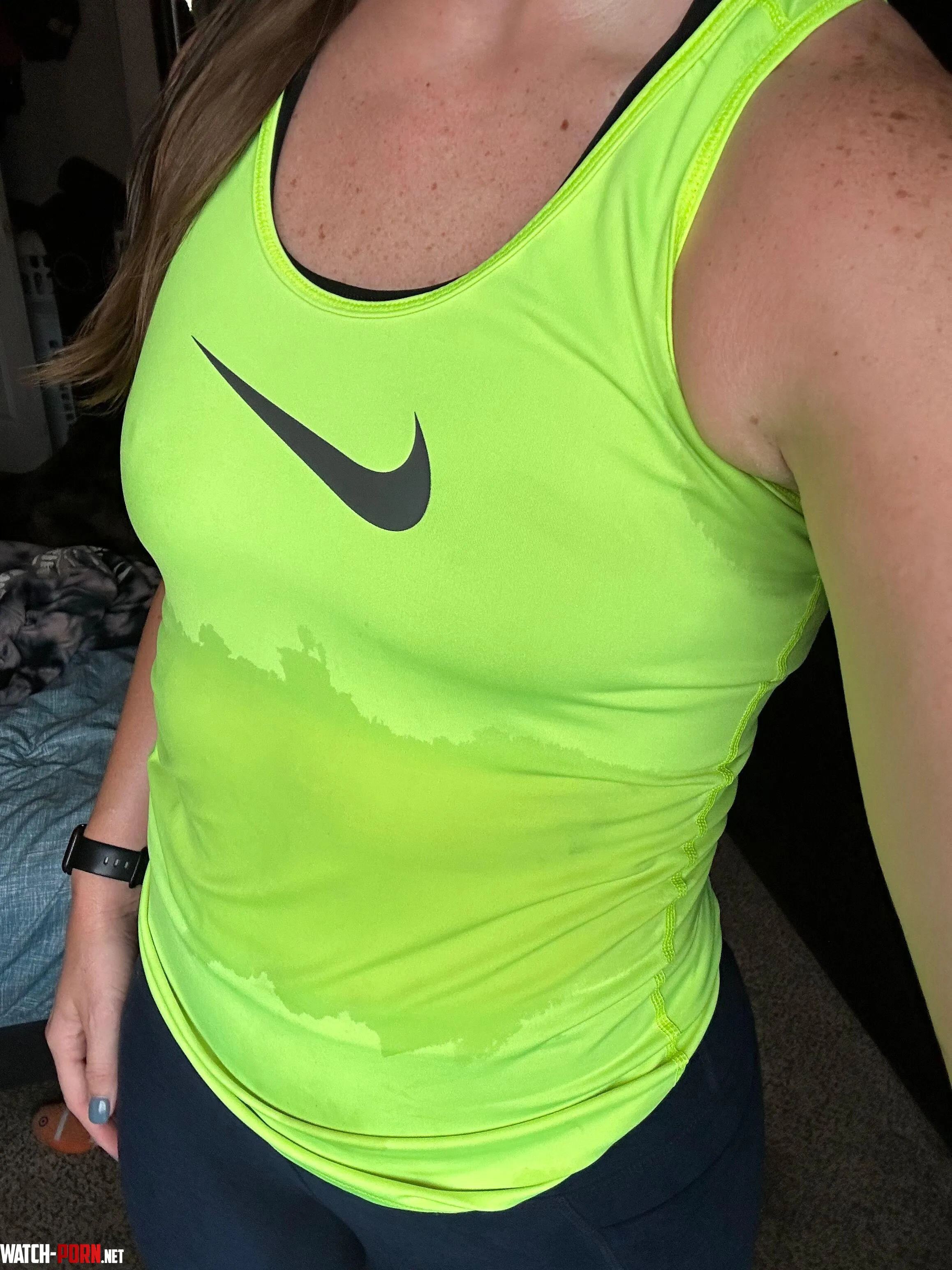 just finished up with a run  by cumwcourt