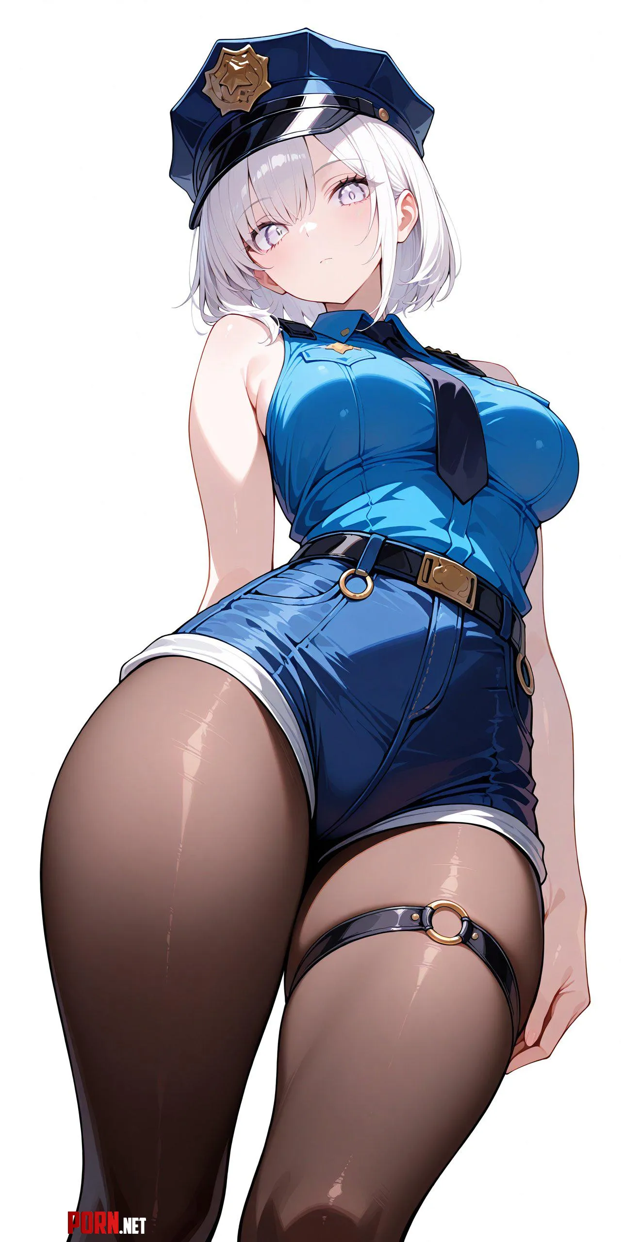 Policewomen Thighs  by CheetahSperm18