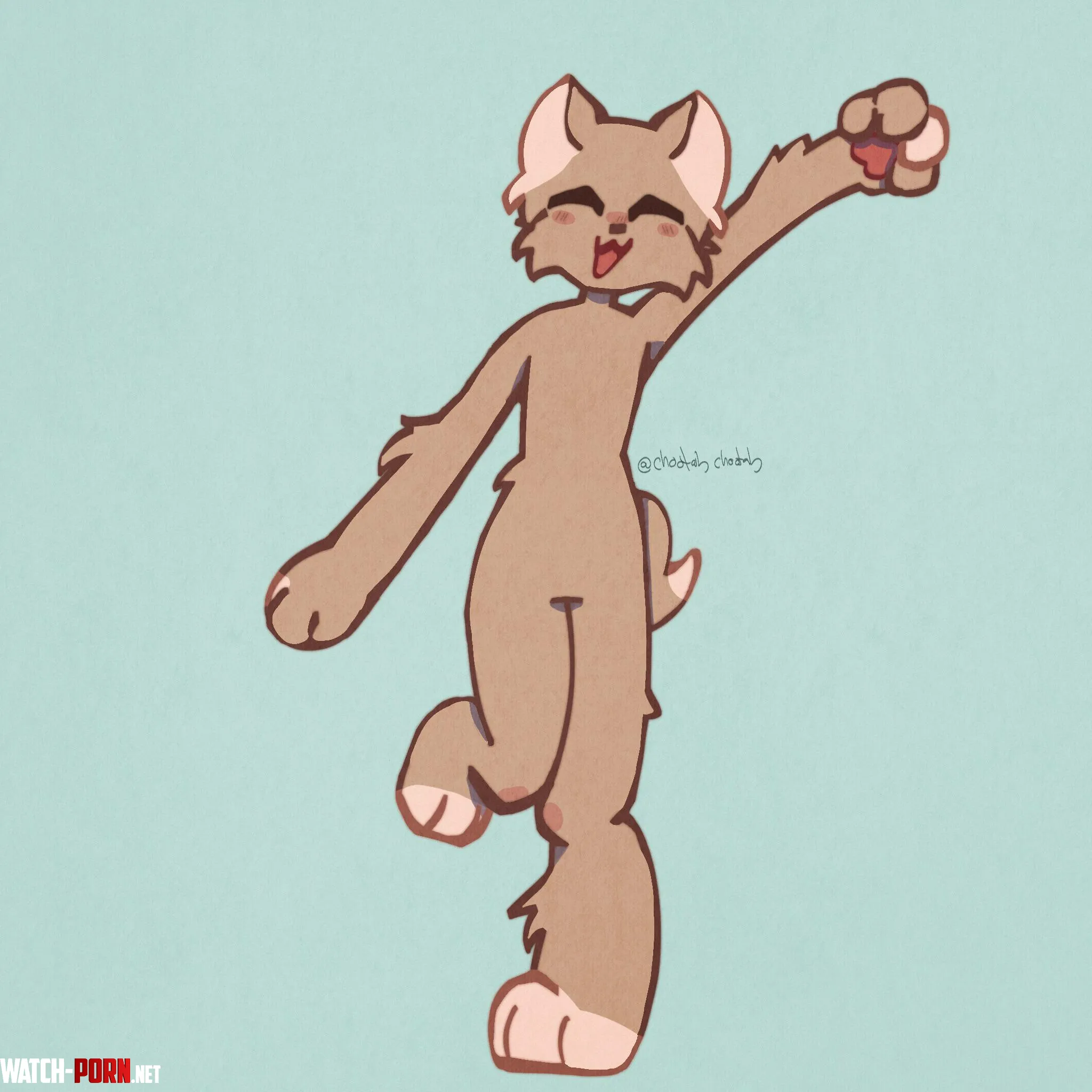 so exciteddd  art by me by chootahbar