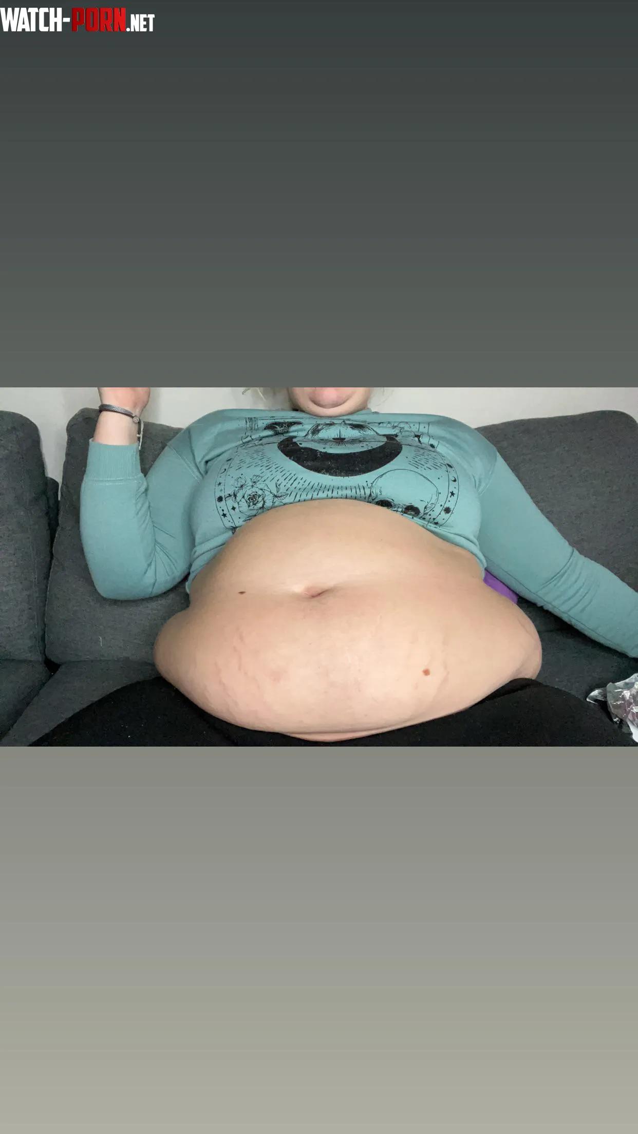 Help me off the couch or shove more food in me by Poptartbelly