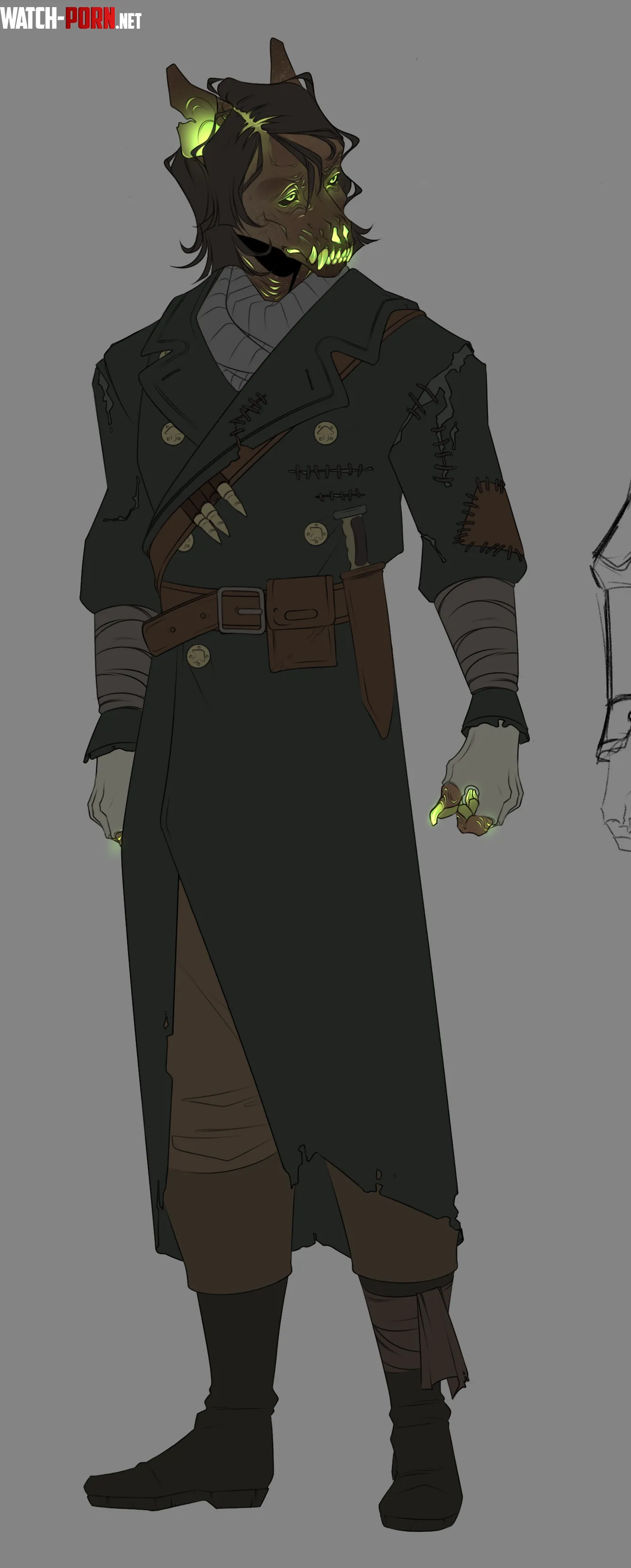 Fallout OC WIP Im working on between comms by mischievouspetrichor