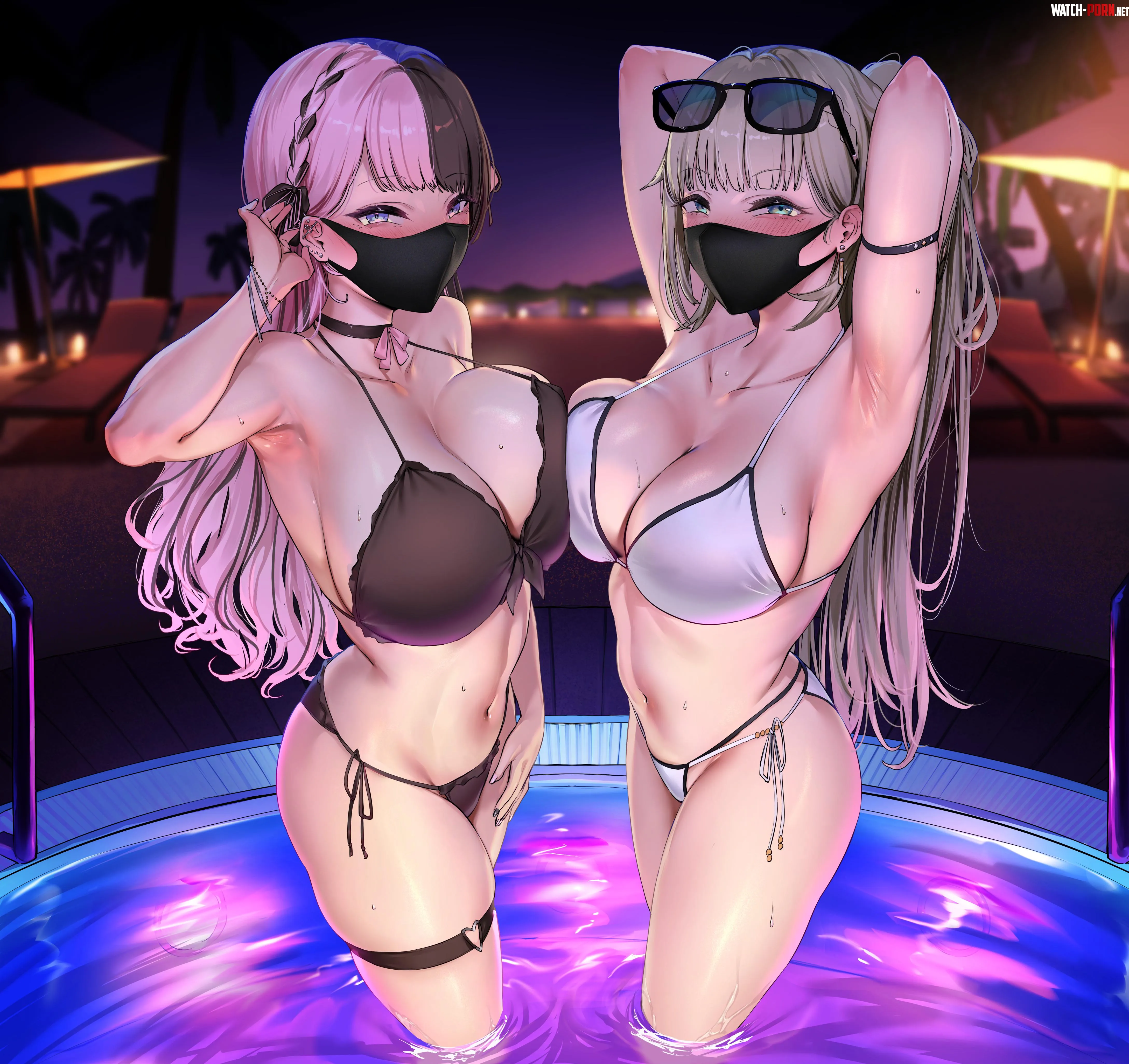 Tachibana Hinano amp Hanabusa Lisa VSPO by Silent_Steak_9540
