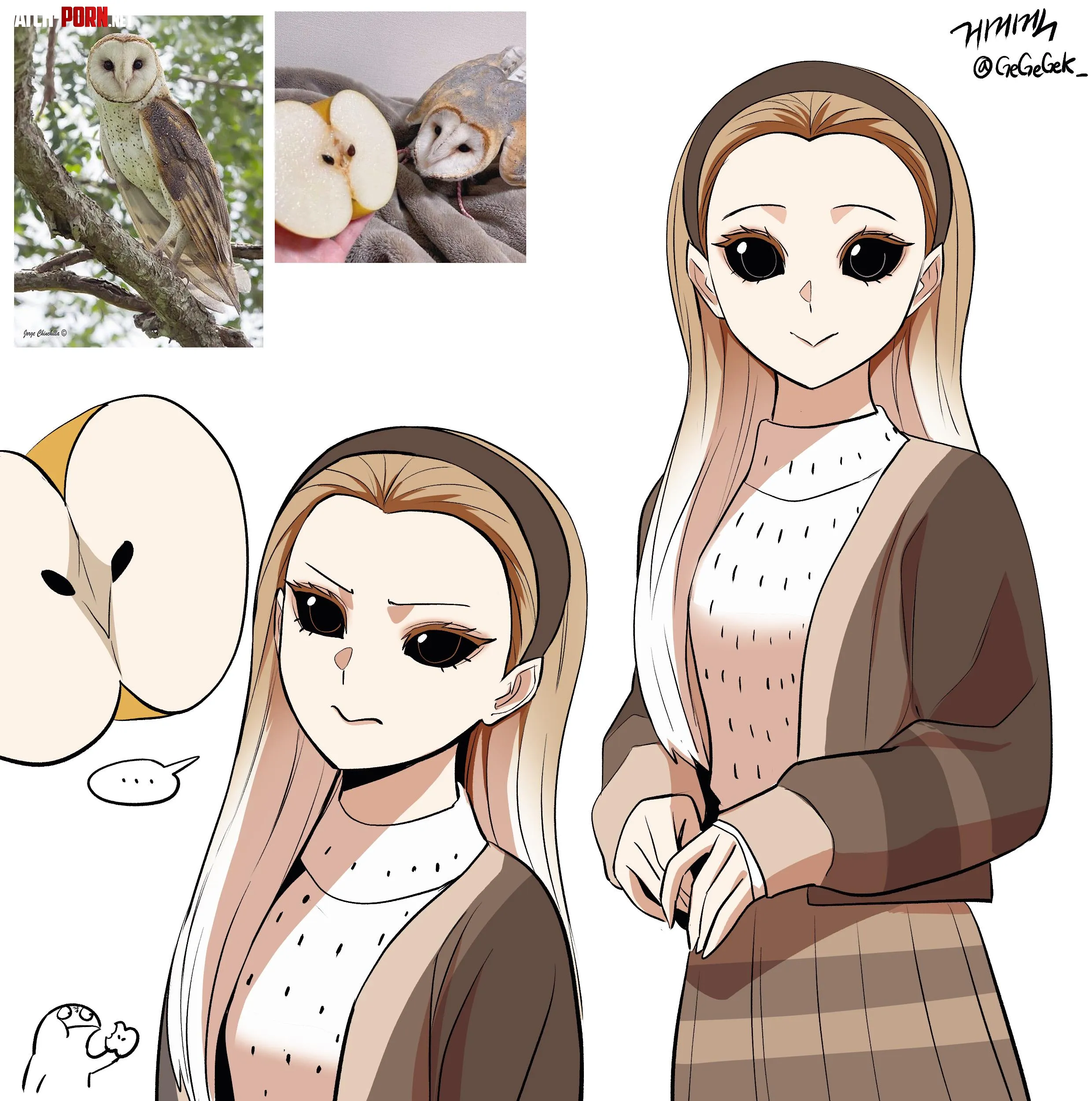 Owl Chan by InteractionKooky771