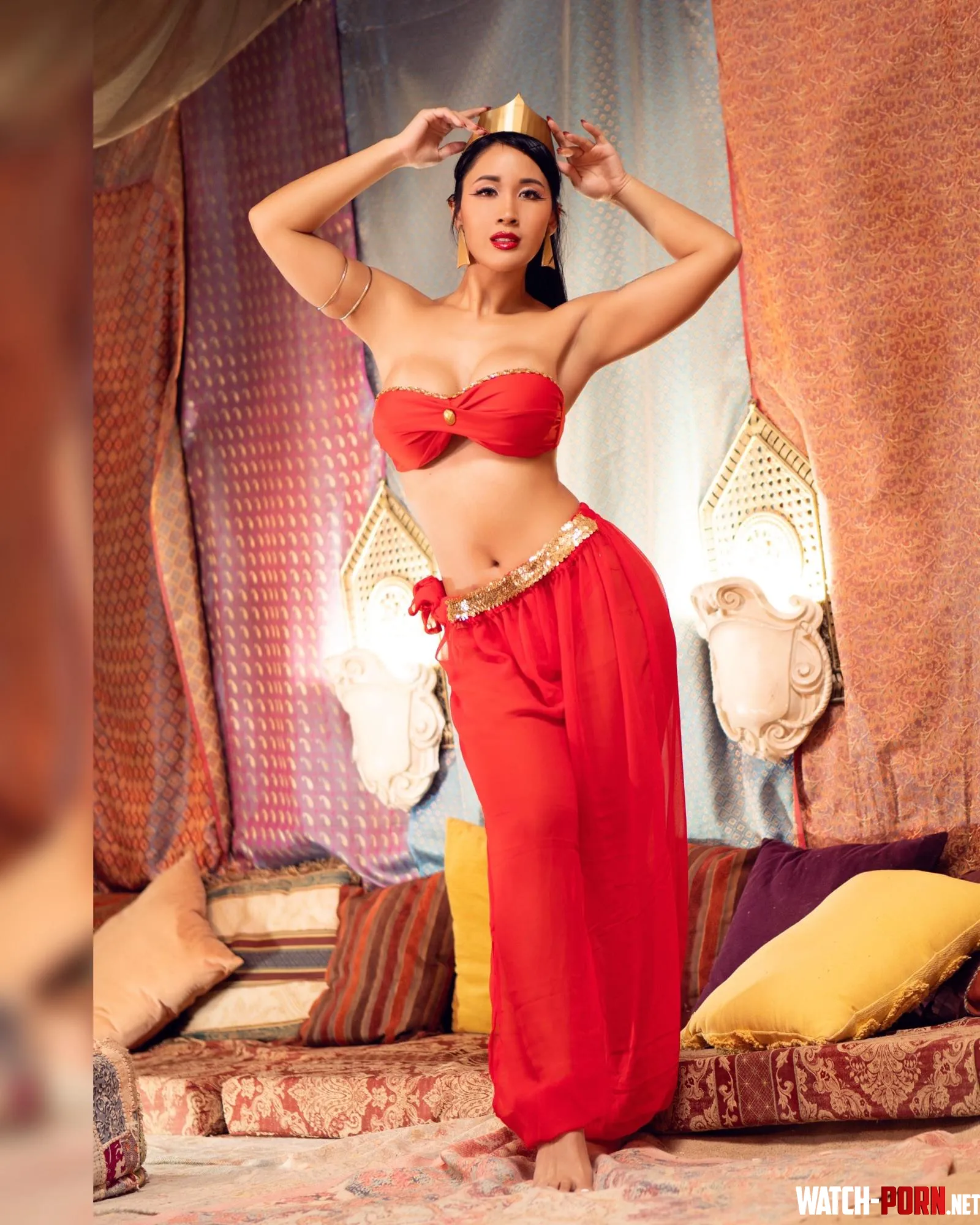 Jafars Princess Jasmine from Aladdin  by igmishamai