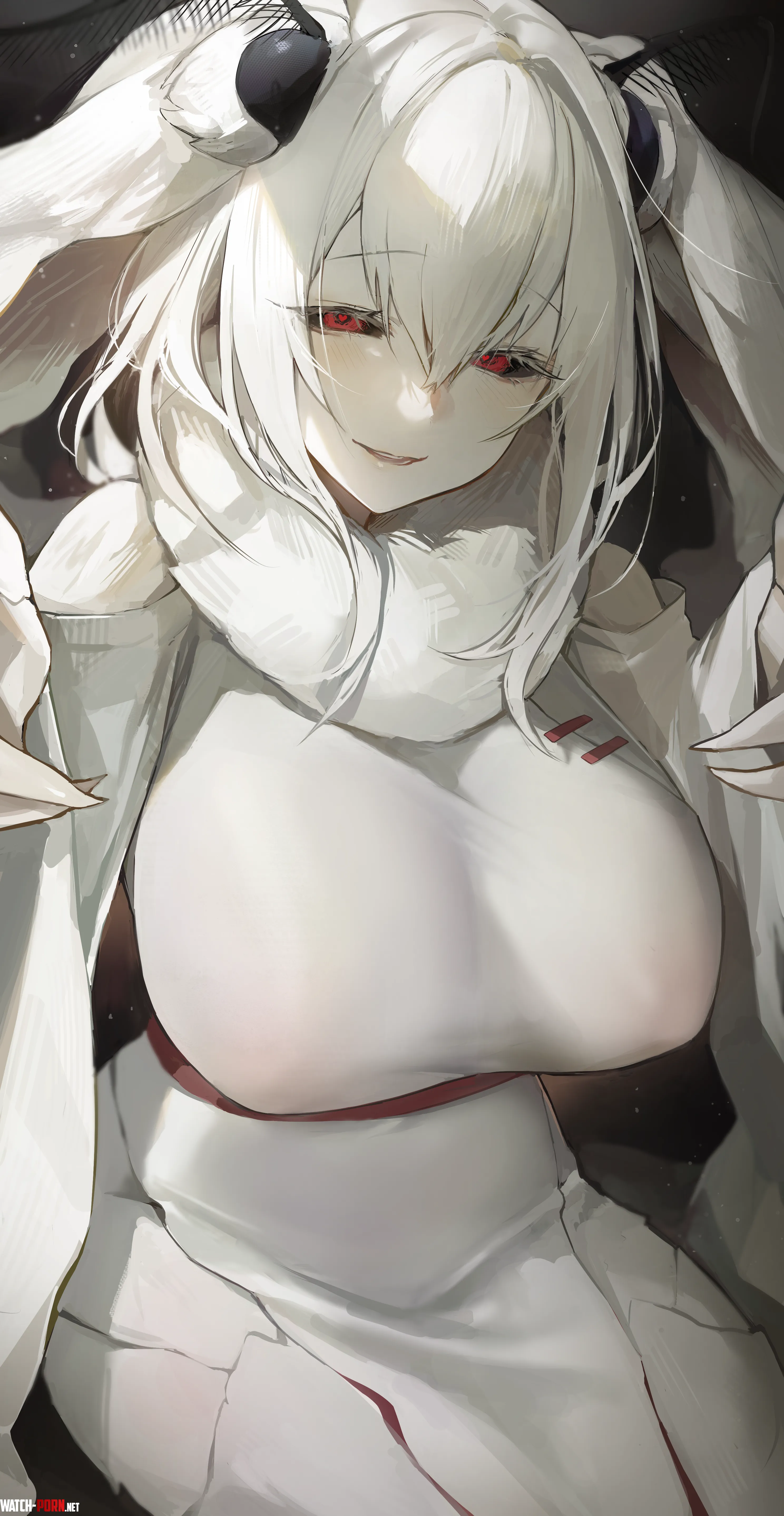 yandere moth girl original by Zewen_Senpai