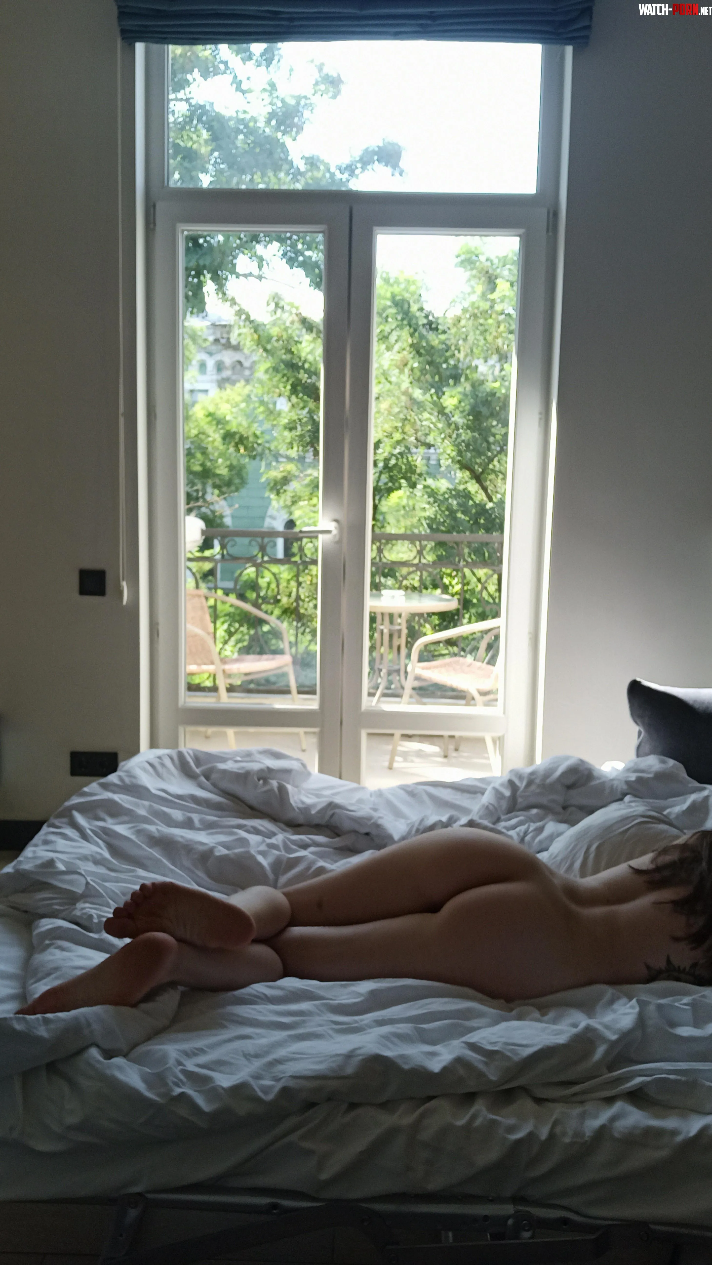 Do you like this morning ass in the hotel bed by v_nikki