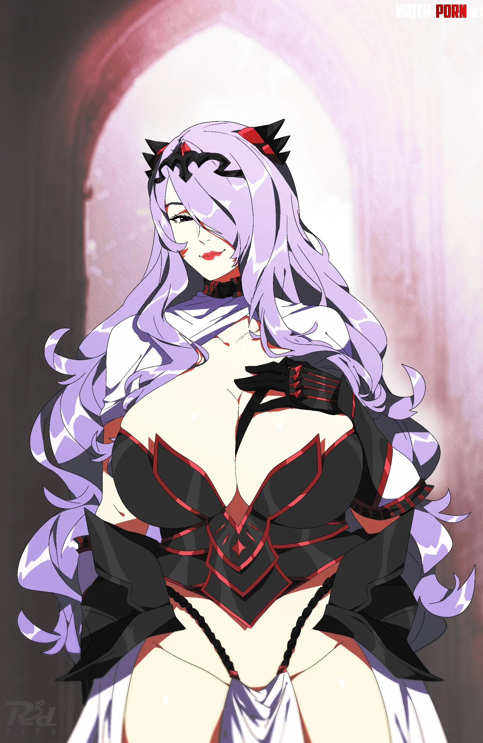 Mommy Camilla offering her breasts full of milk Fire Emblem r3dfive by Terran117