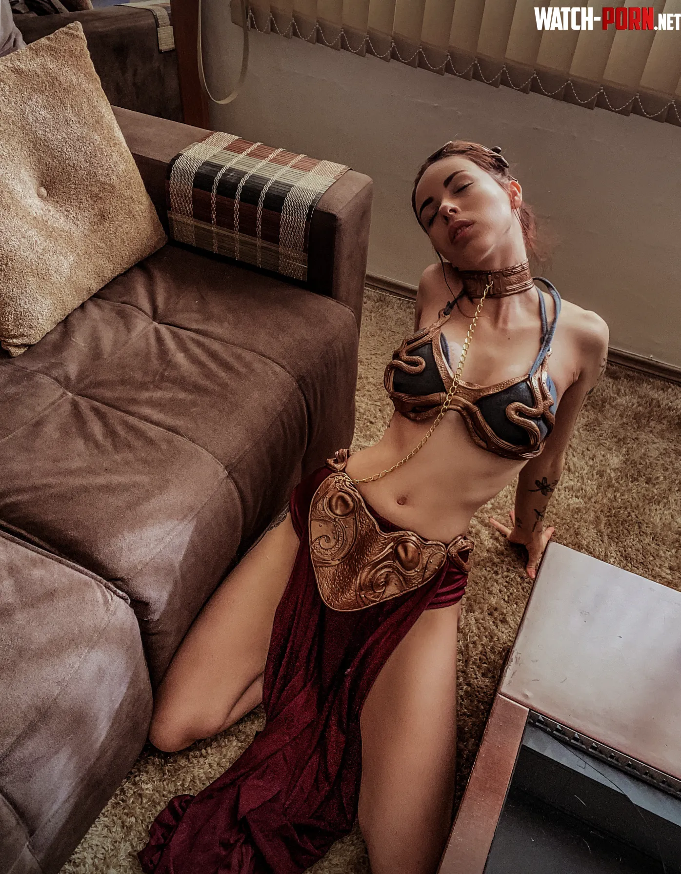 My Slave Leia cosplay AmandaWelp by blizzardsg