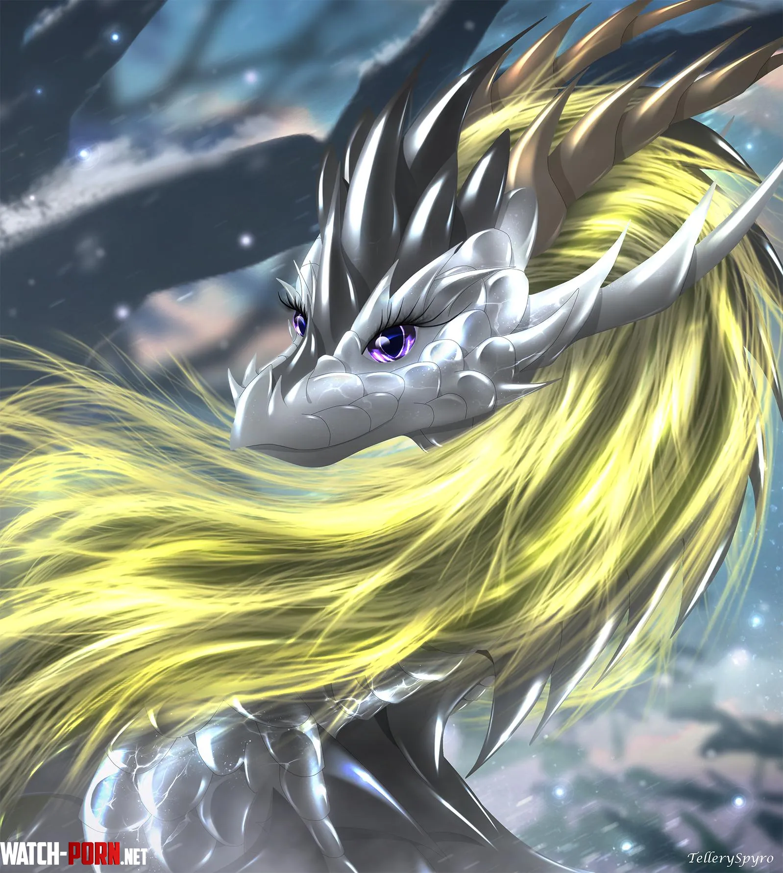Derg The first day of winter art by me by TellerySpyro_GTX