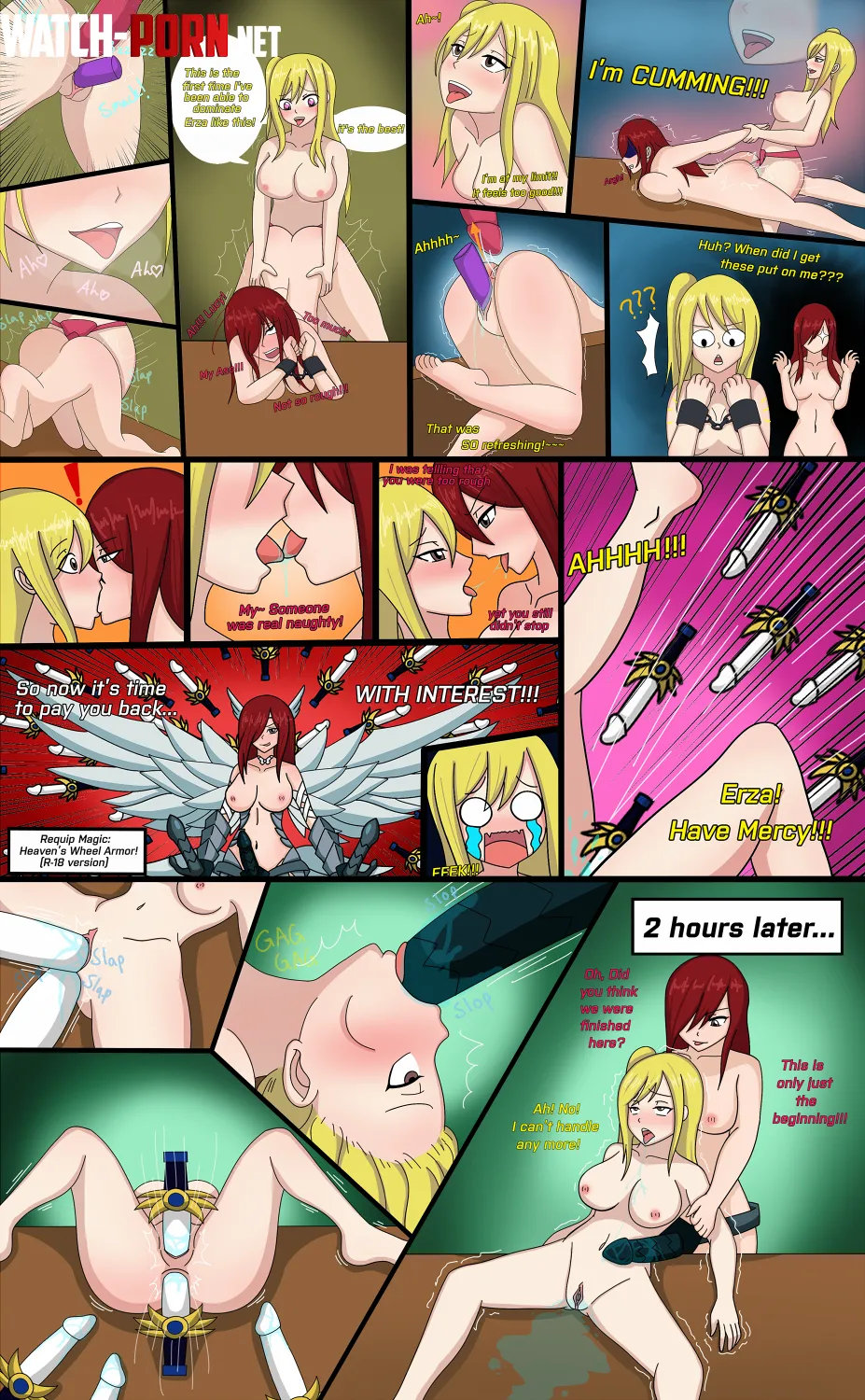 Lucy vs Erza by SiarX