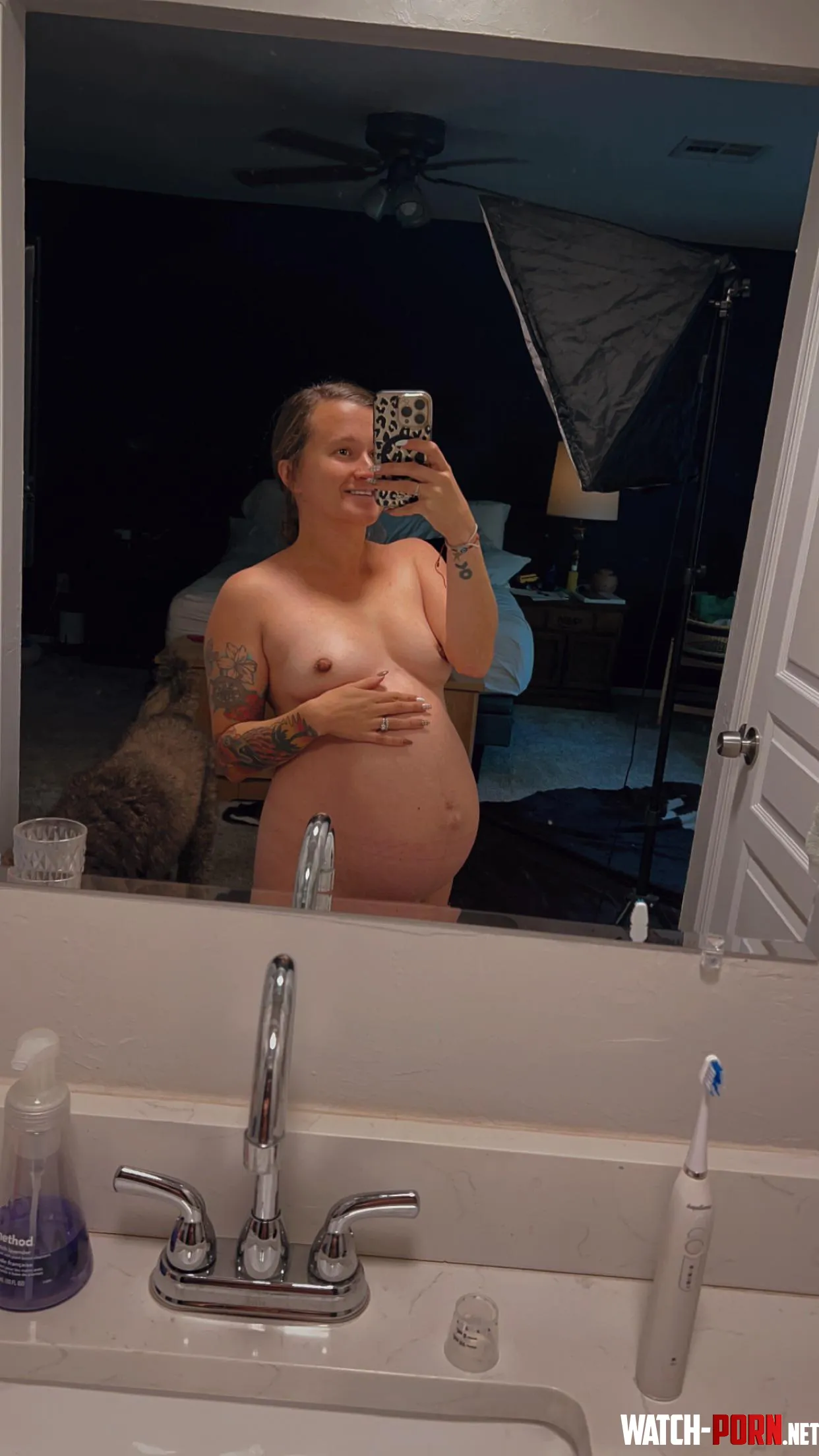 What makes you harder the boobs or the bump  by littlesadiespade