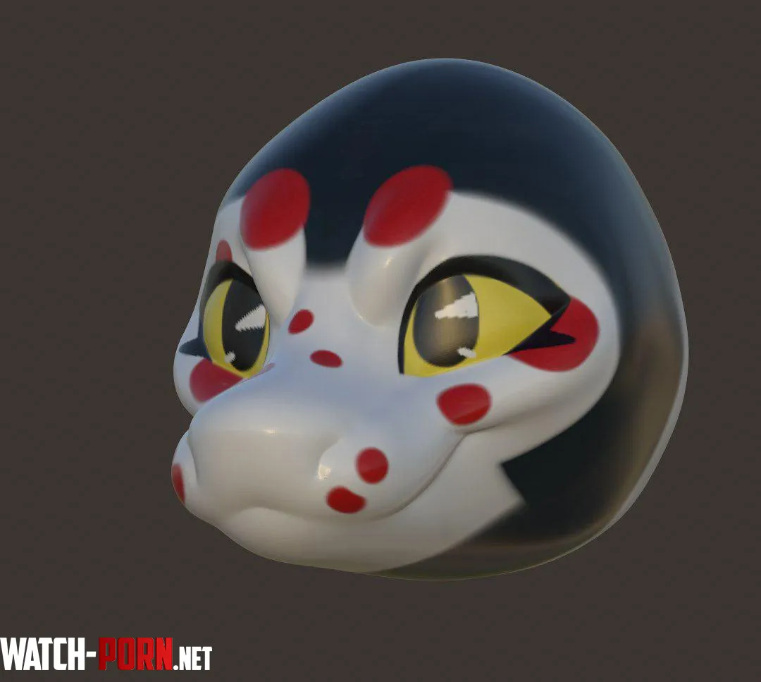 Custom 3D head base Fursuit commishes available by animablu
